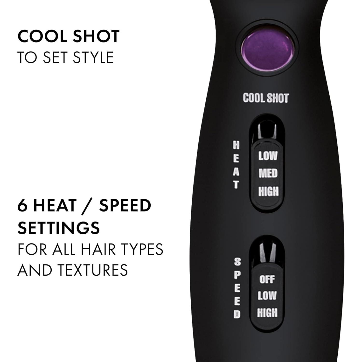 Secador de Cabello Iónico Turmalina 2000 Hot Tools Pro