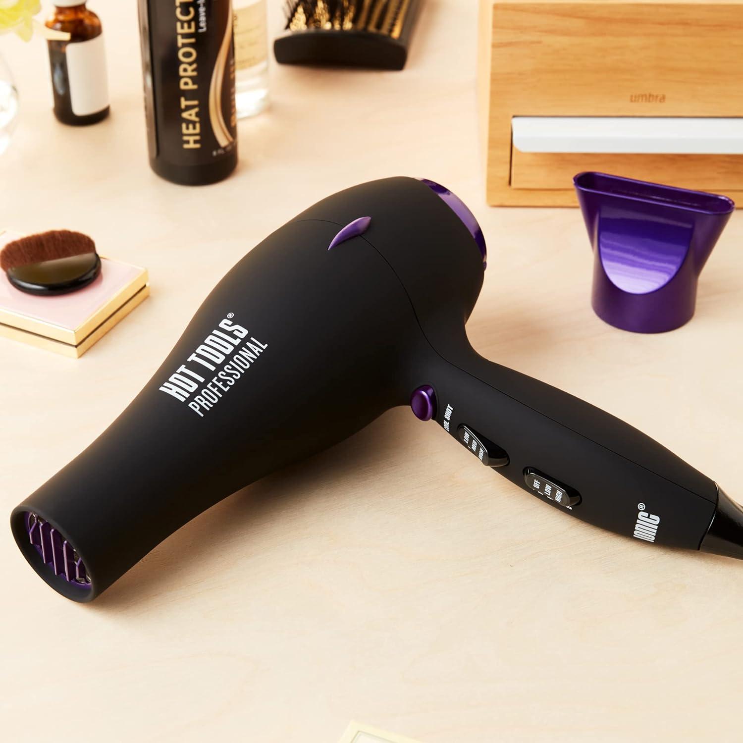 Secador de Cabello Iónico Turmalina 2000 Hot Tools Pro