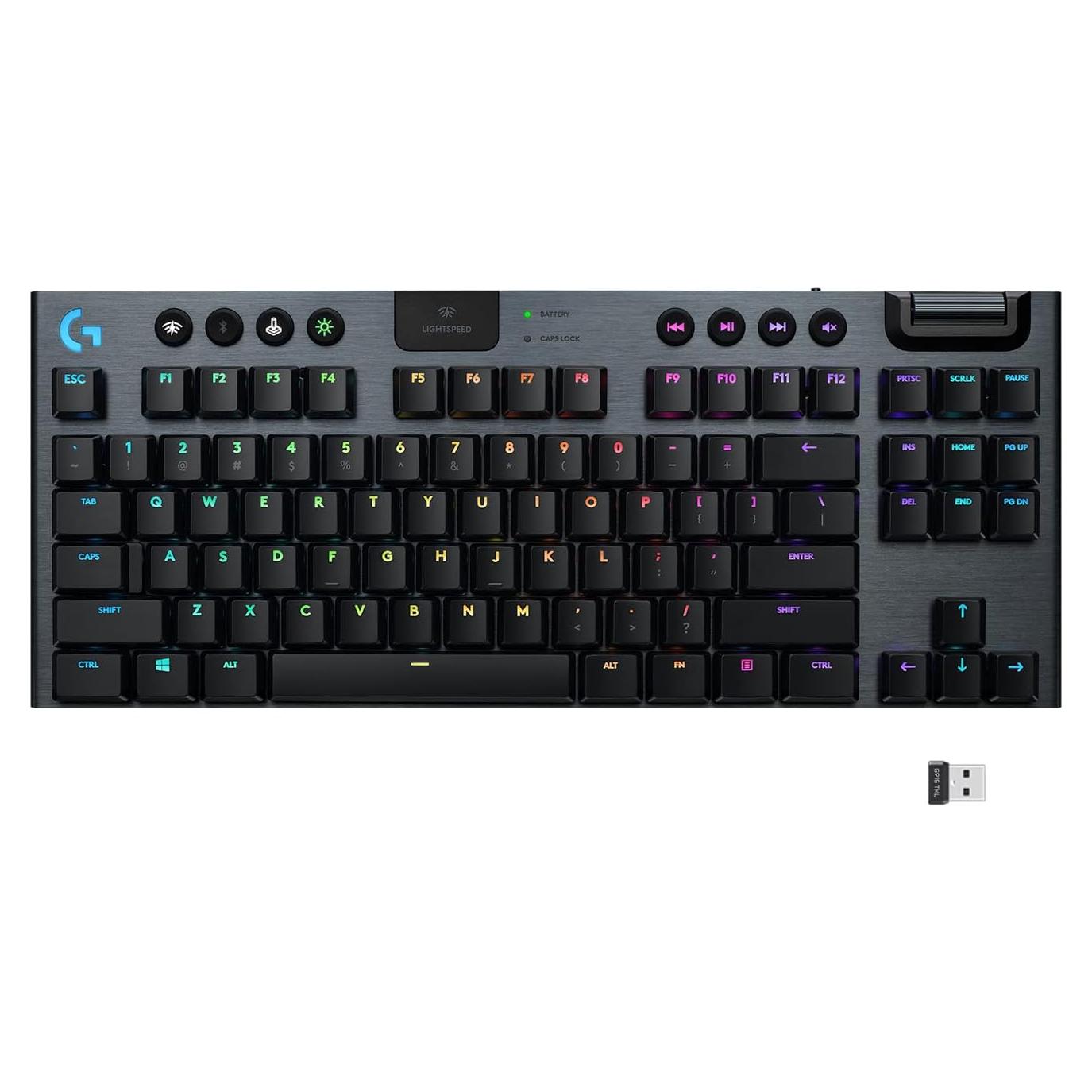 Teclado Mecánico Inalámbrico Logitech G915 TKL RGB