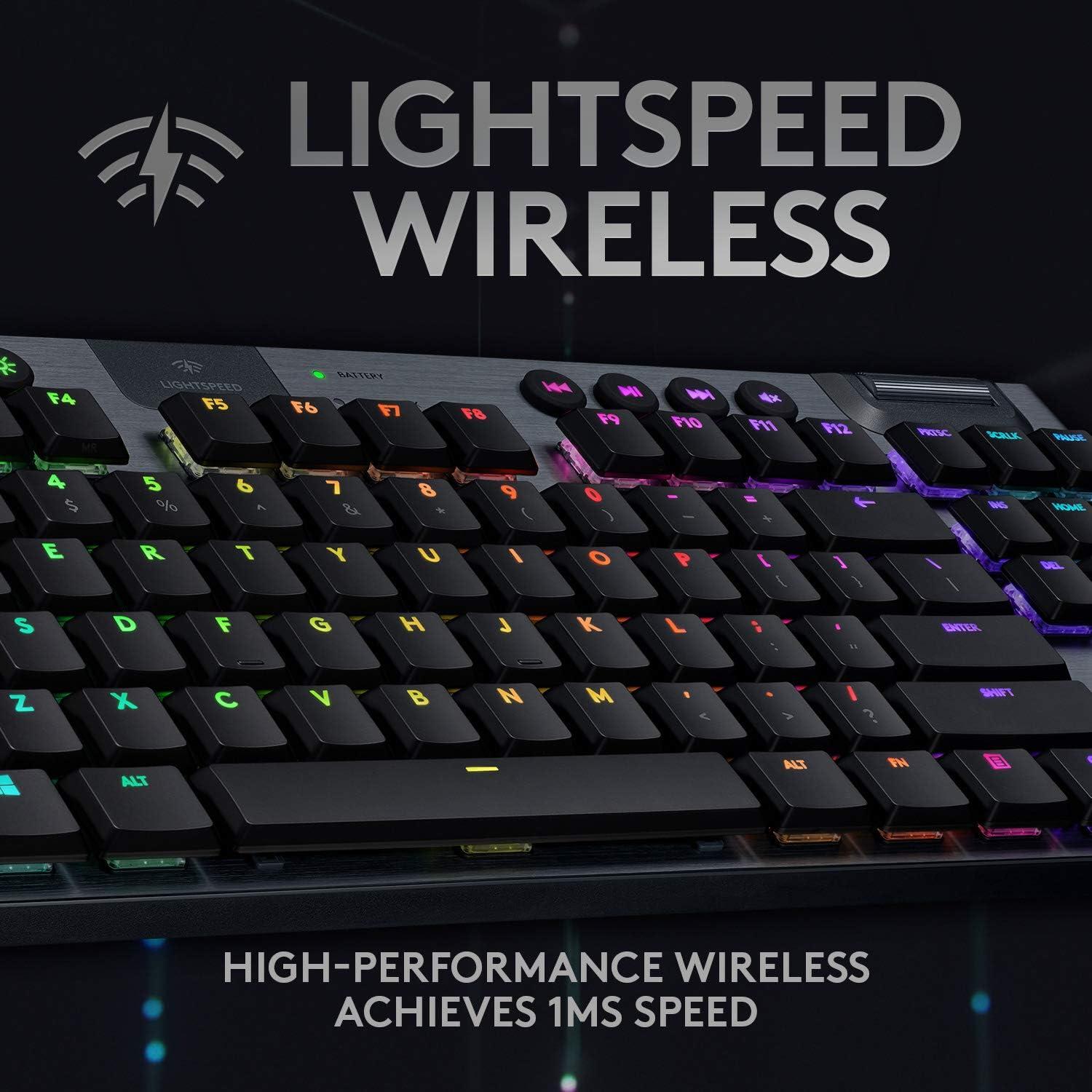 Teclado Mecánico Inalámbrico Logitech G915 TKL RGB