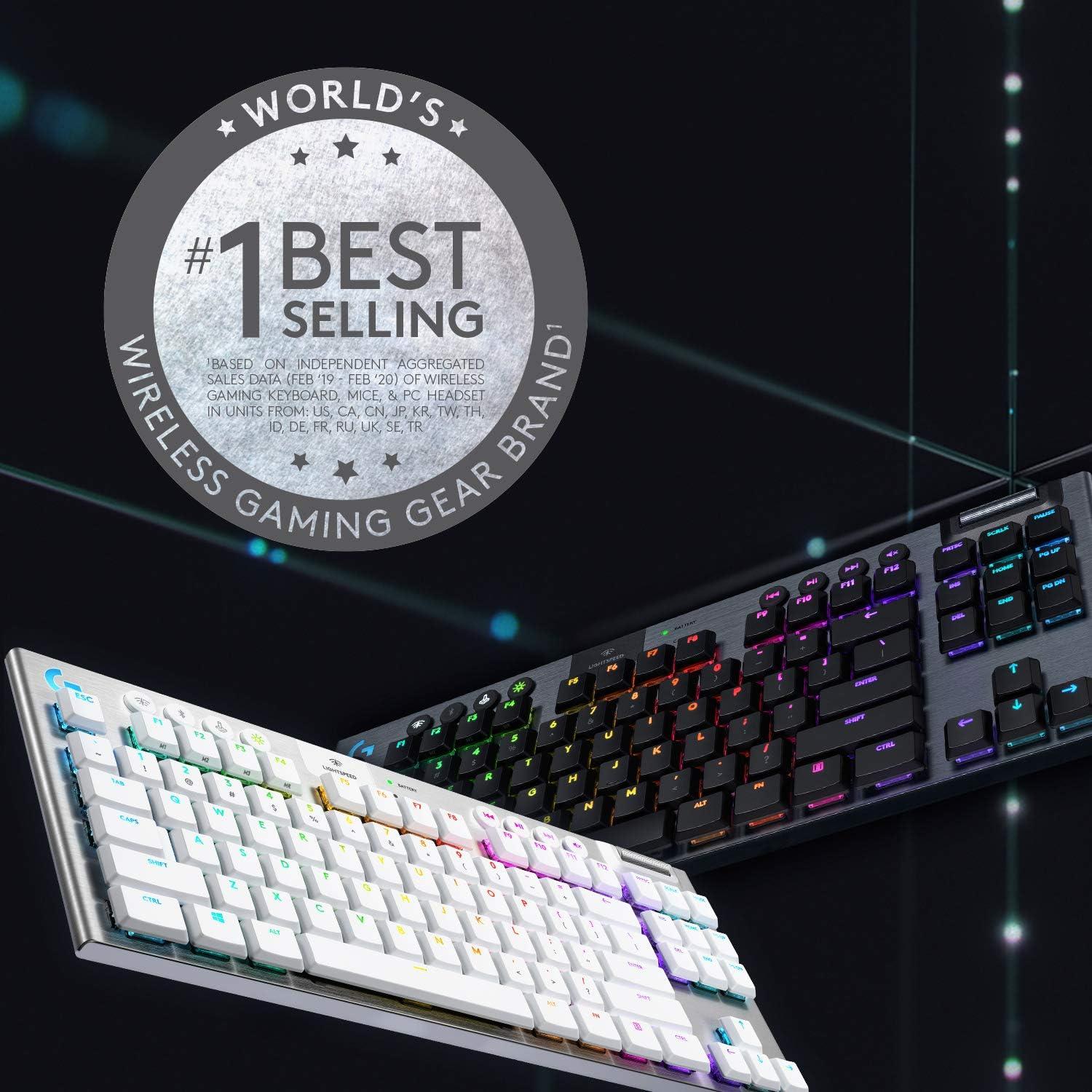 Teclado Mecánico Inalámbrico Logitech G915 TKL RGB