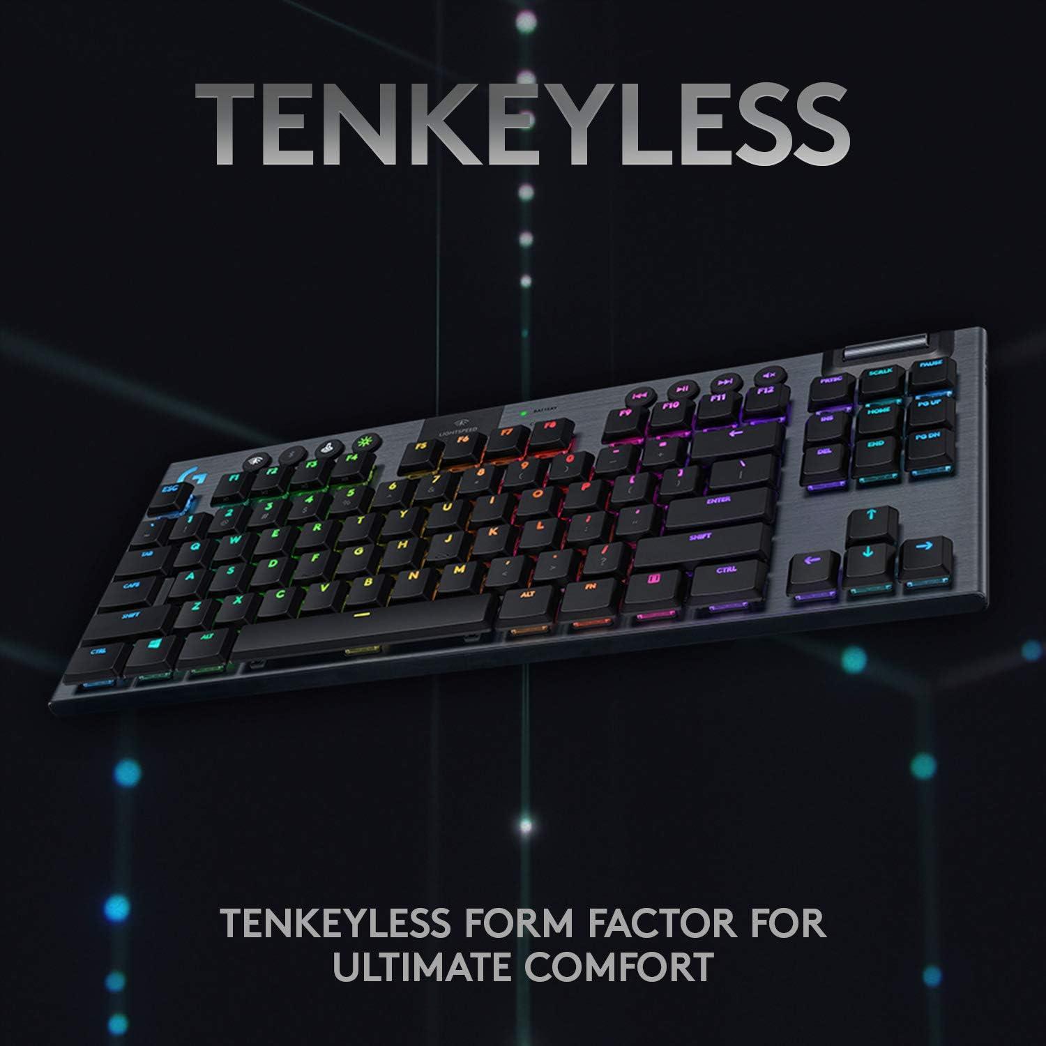 Teclado Mecánico Inalámbrico Logitech G915 TKL RGB