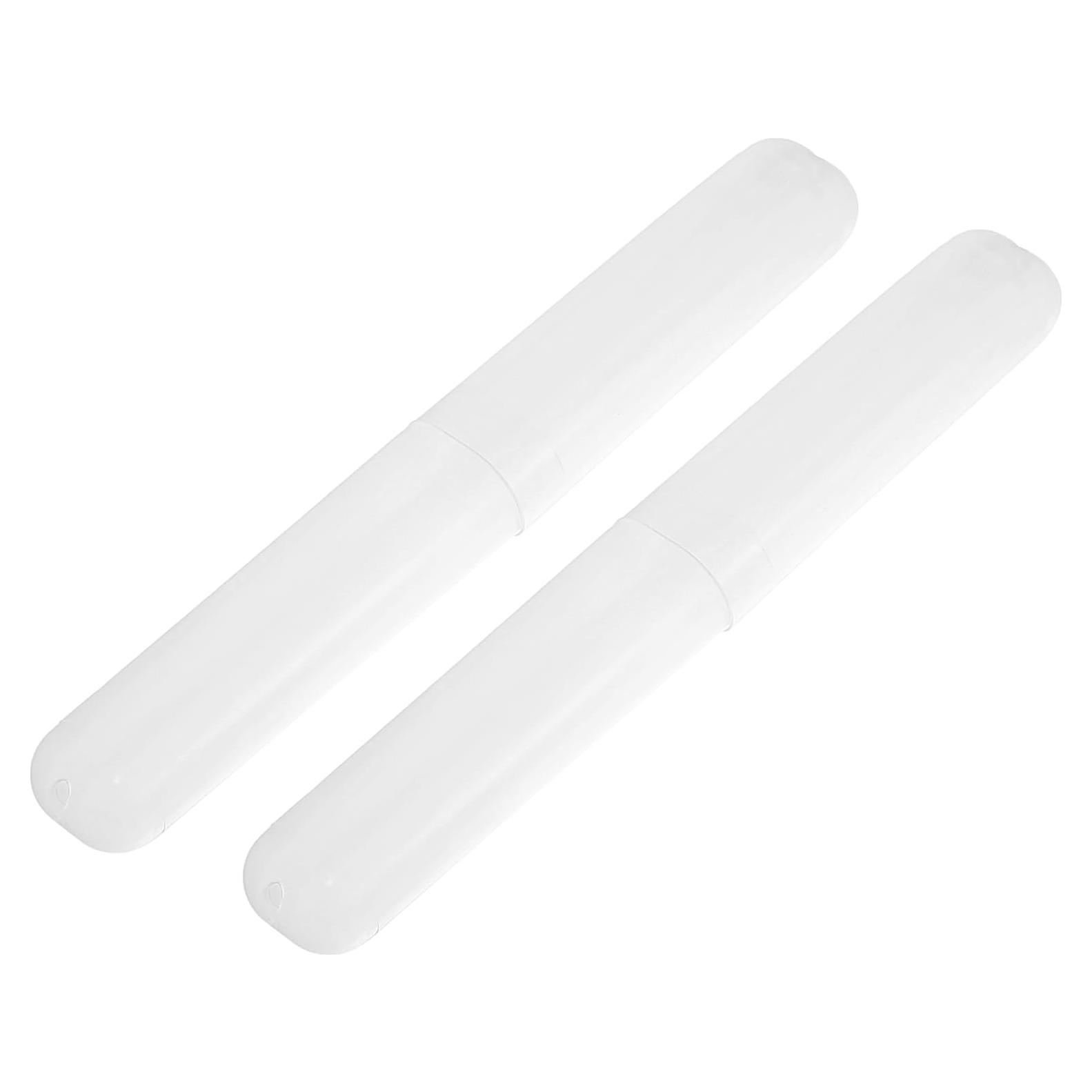 Estuche de Viaje para Cepillo de Dientes VOCOSTE Blanco 2 Pcs
