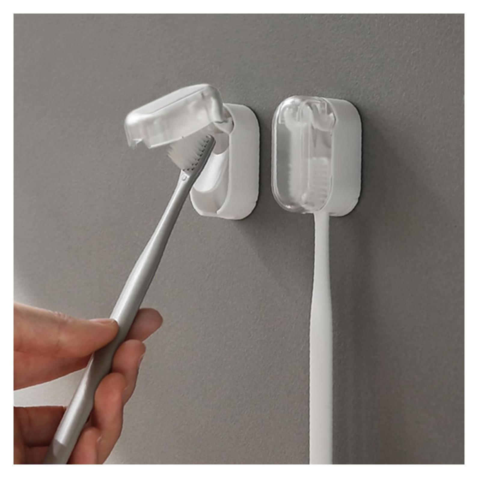 Cubiertas de Cabeza de Cepillo de Dientes Baluca 3 Pcs Blanco