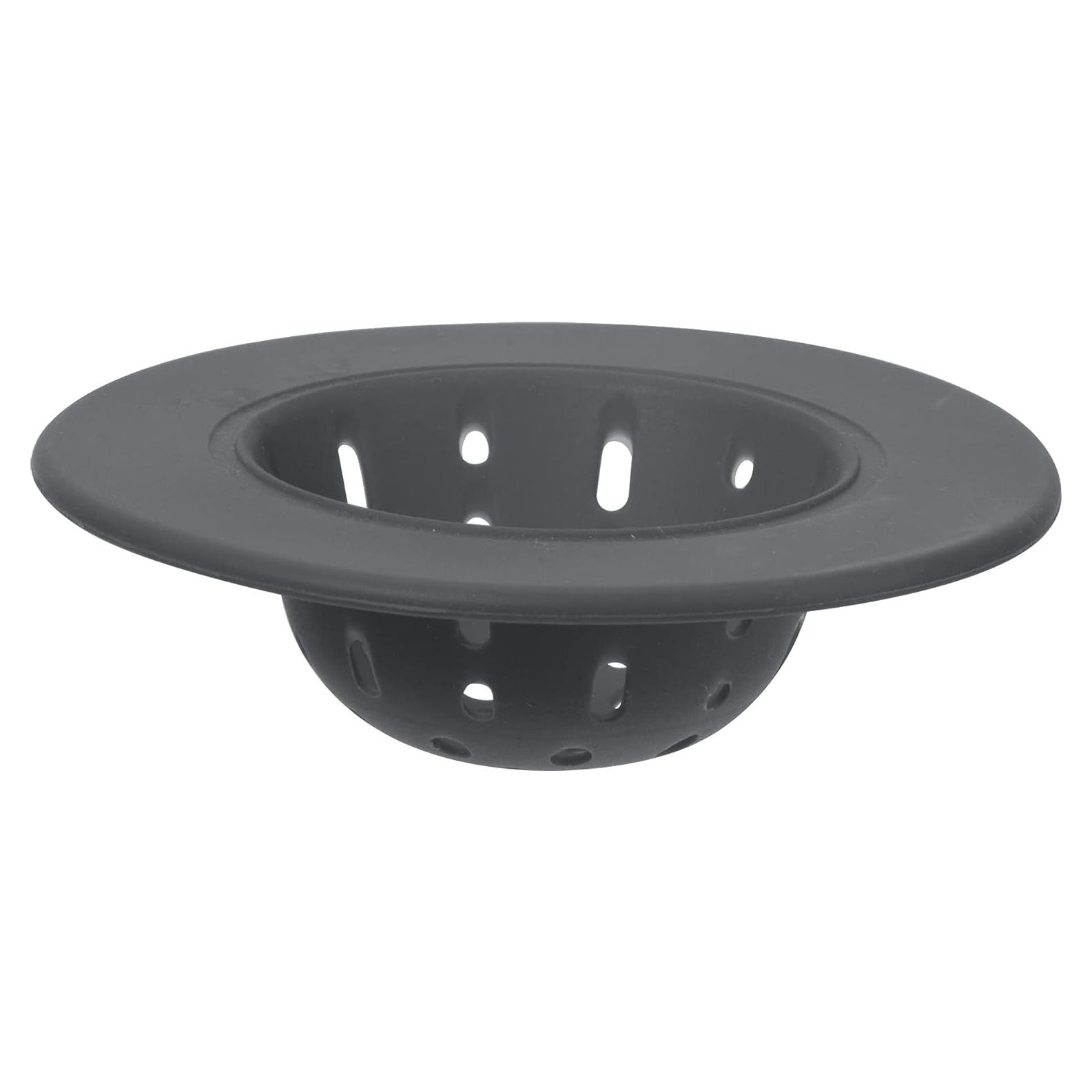 Colador de Fregadero de Silicona OGGI 11,68 cm Gris