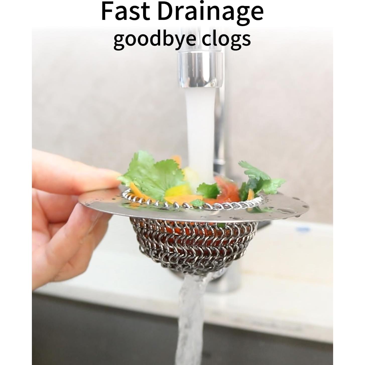 Colador de Fregadero TRAPMATE Acero Inoxidable 11.18 cm