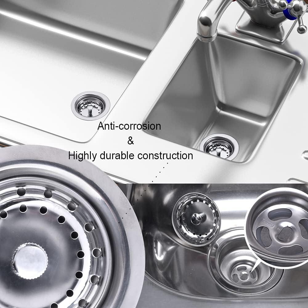 Colador de Cesta de Acero Inoxidable VARNAHOME 8,89 cm