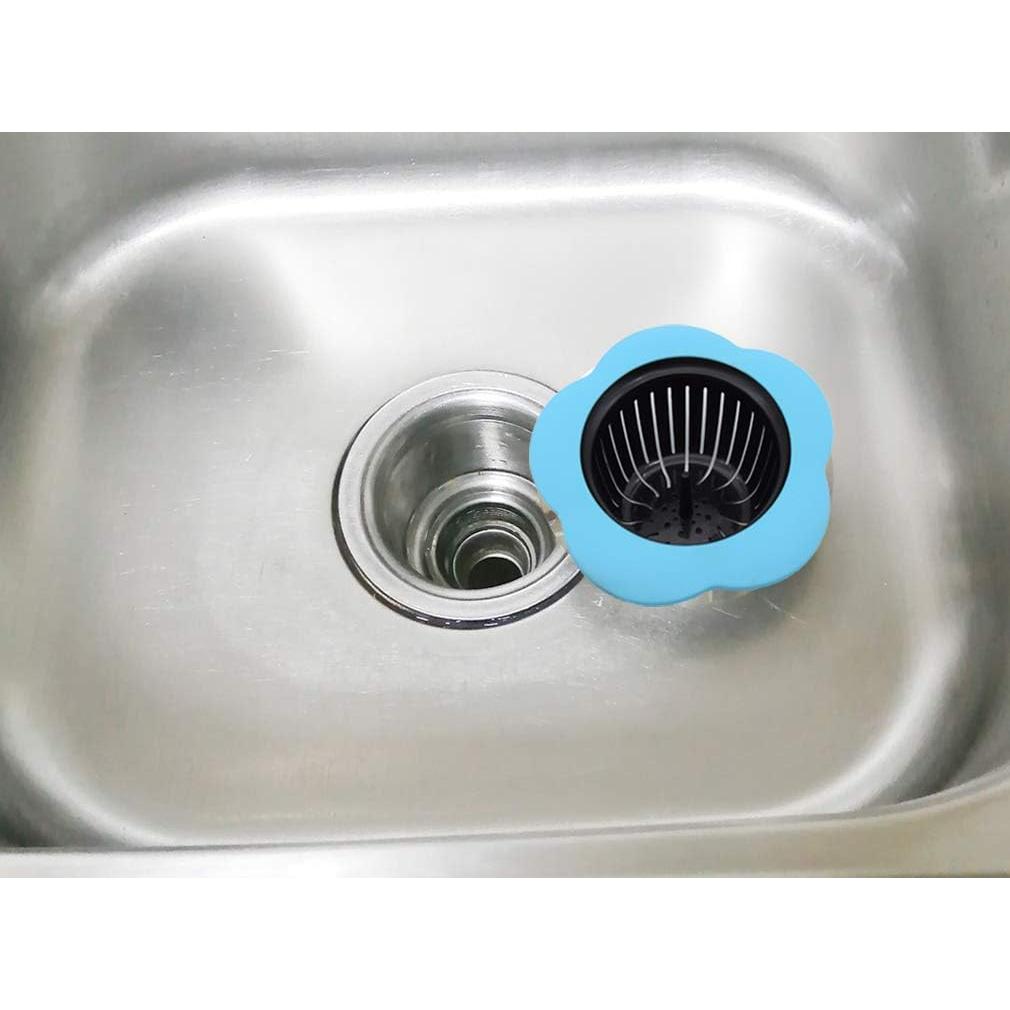 Colador de Fregadero de Silicona Tmflove 2 Piezas Rojo