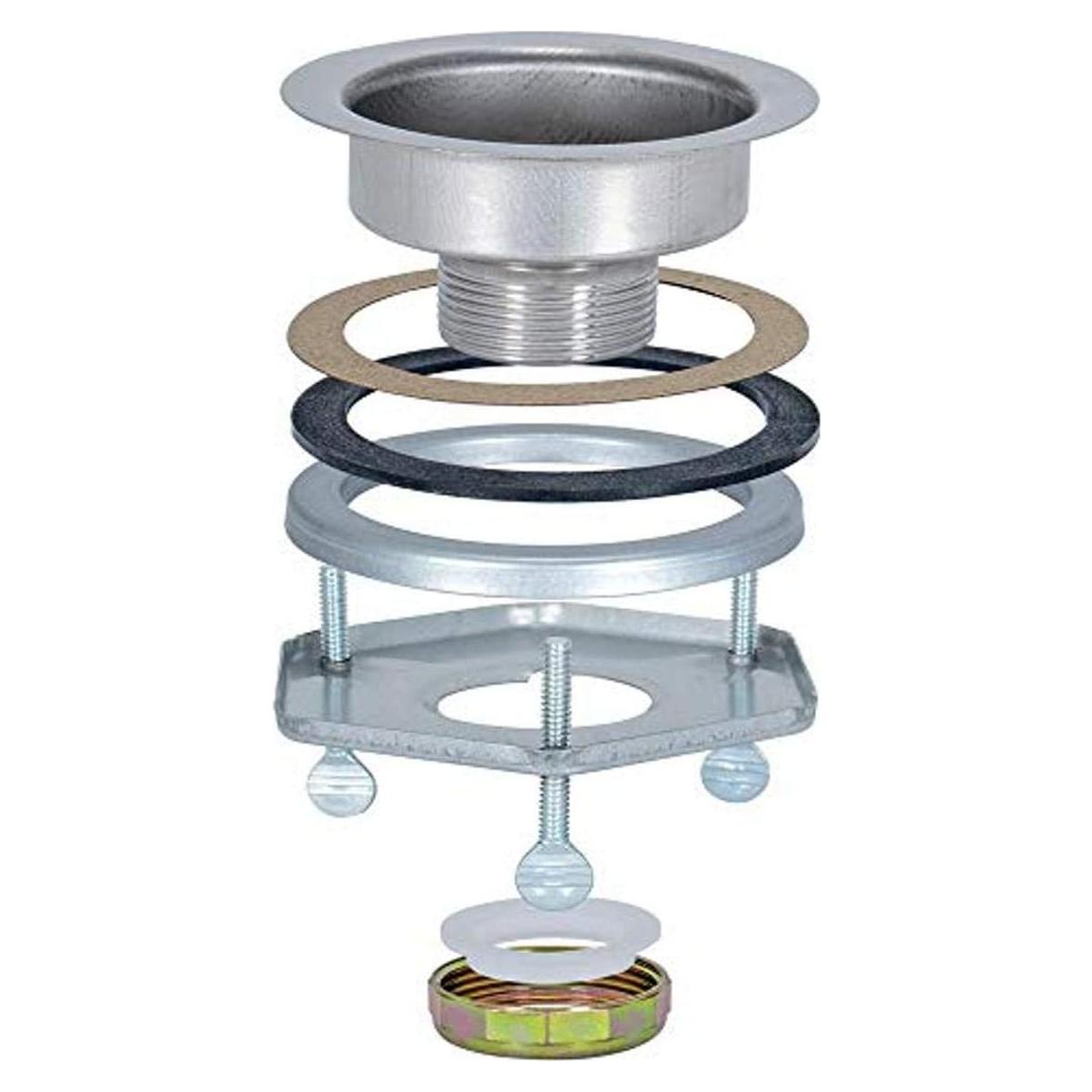 Colador de Fregadero EZ-FLO Acero Inoxidable 10 cm