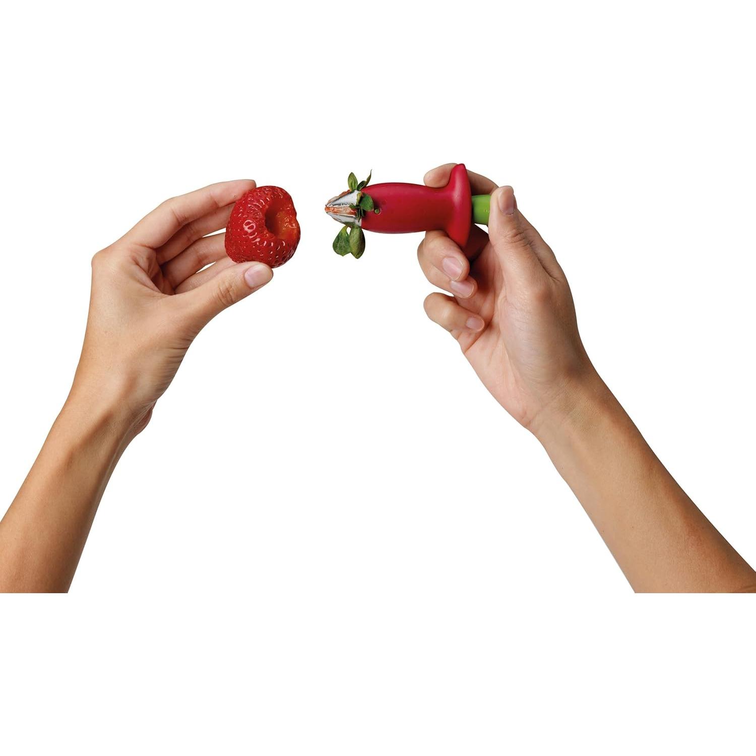 Despalillador de Fresas Chef'n Stem Gem Rojo Verde