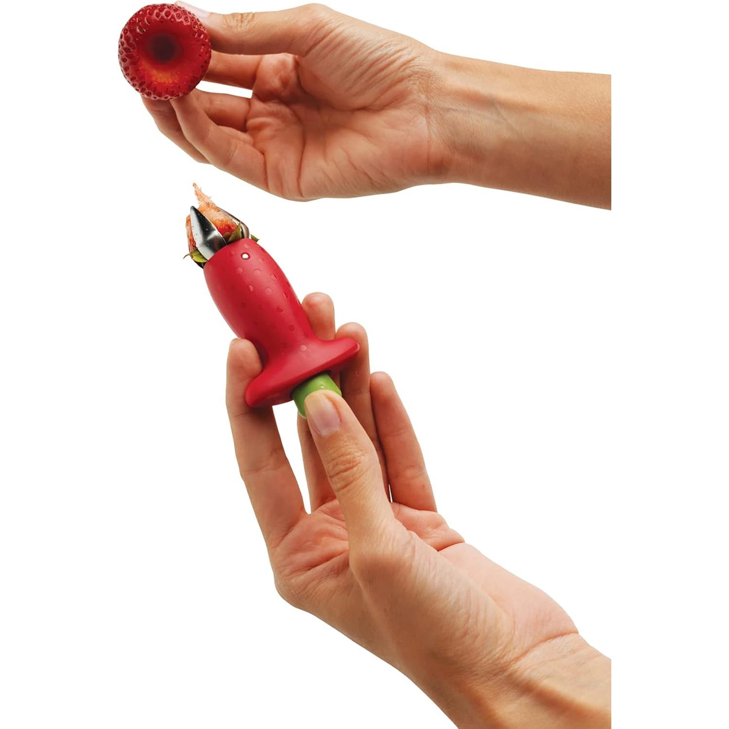 Despalillador de Fresas Chef'n Stem Gem Rojo Verde