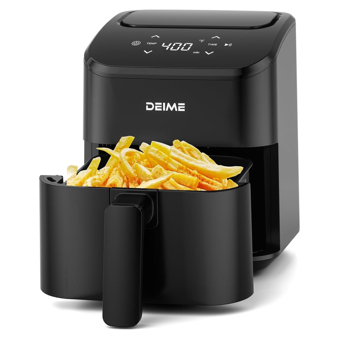 Freidora de Aire DEIME 3 Qt Digital Compacta Antiadherente