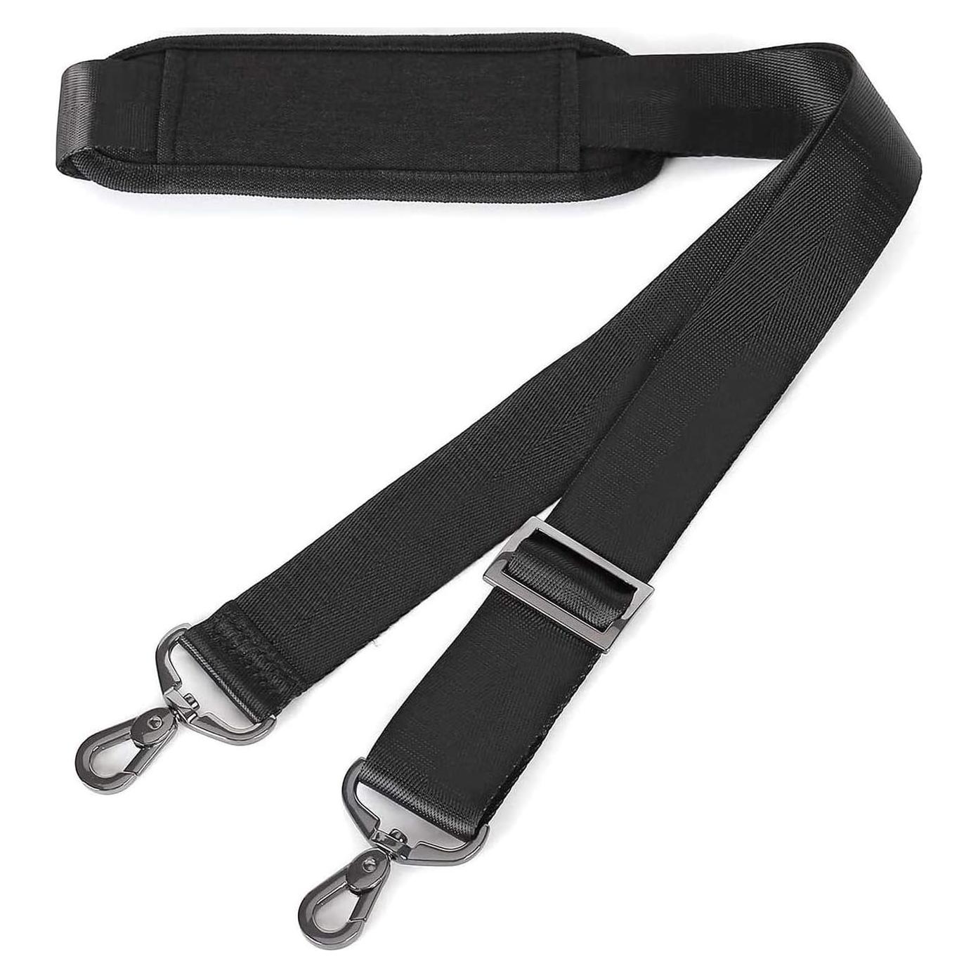 Correa de Hombro Ajustable MOSISO 142 cm Negra Antideslizante