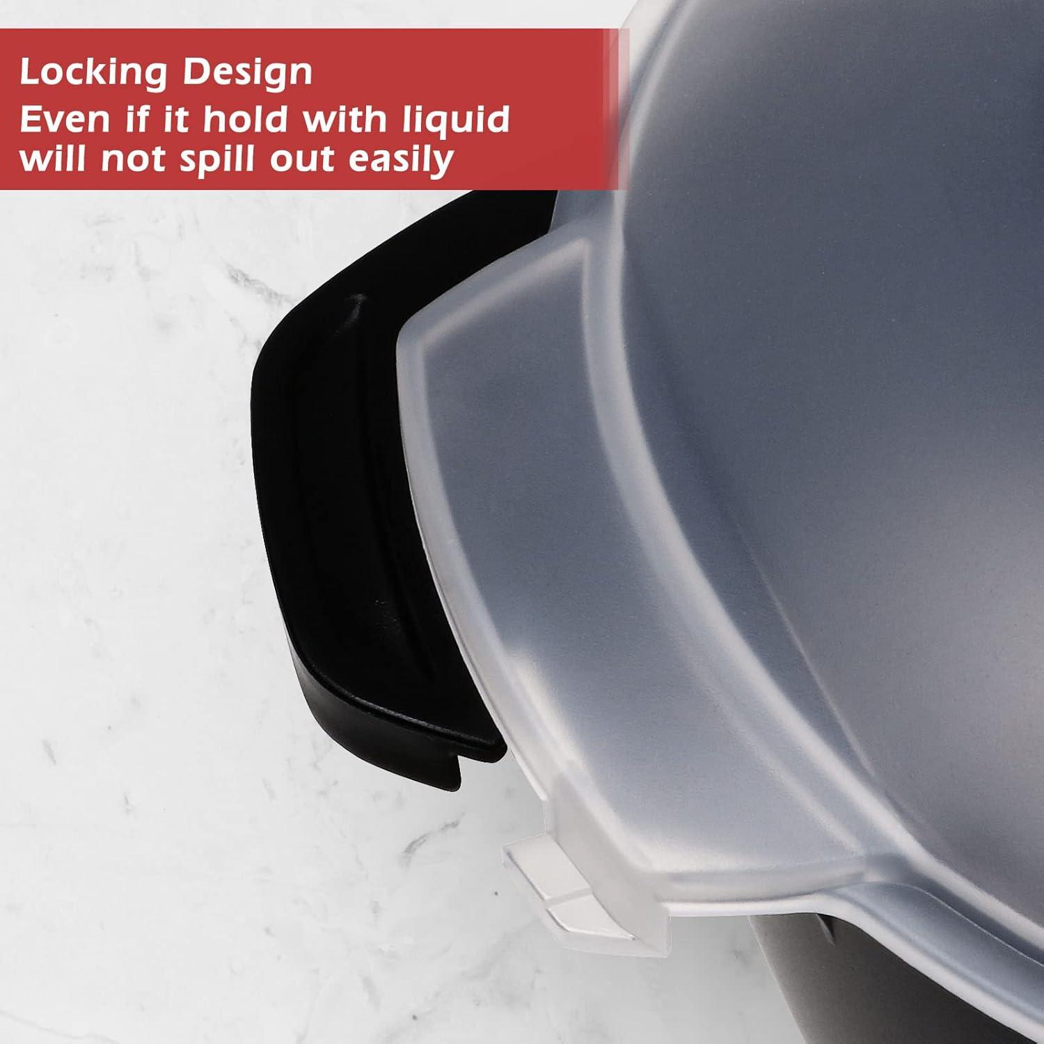 Cacerola Microondas 2 Cuartos ReneeChef - Vaporera BPA Libre