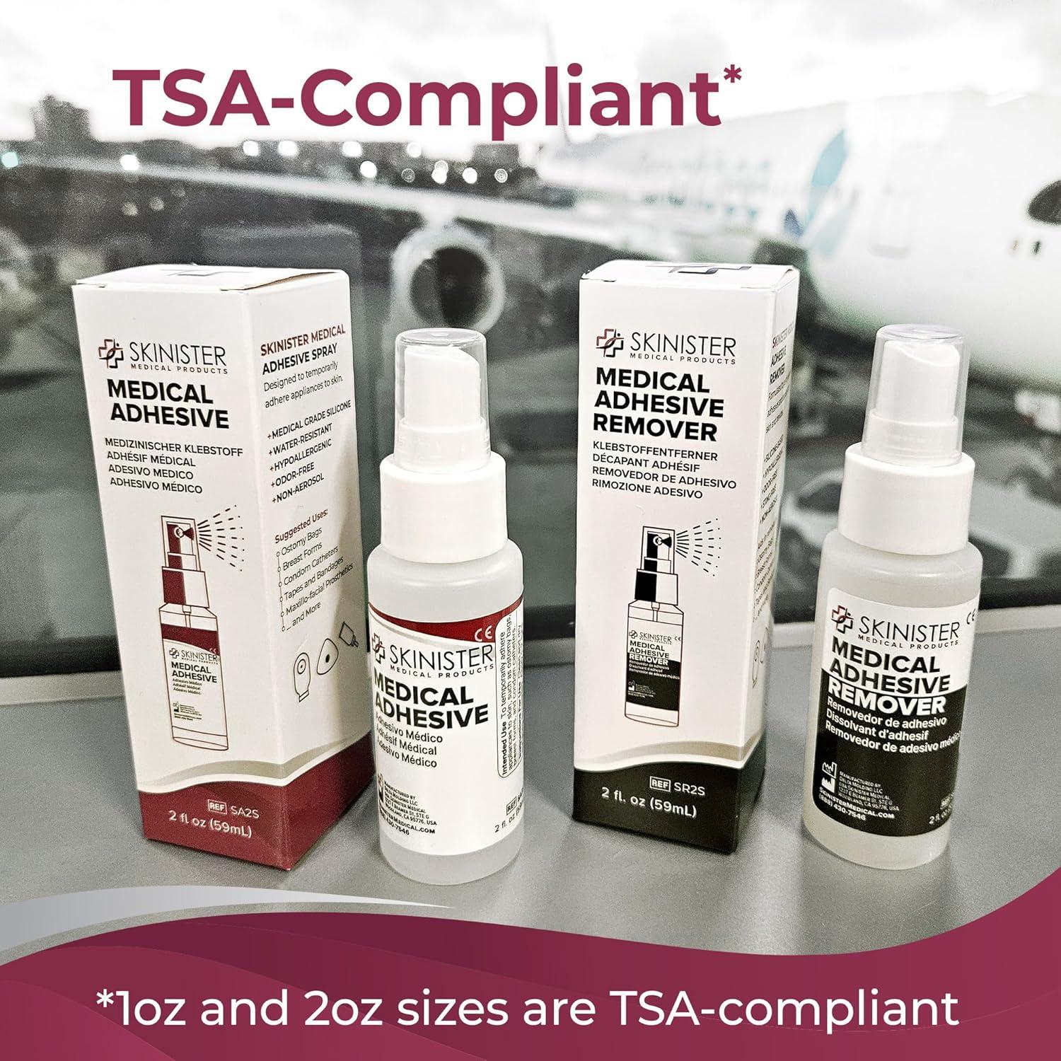 Spray Adhesivo Médico Skinister 60ml para Ostomía y Prótesis