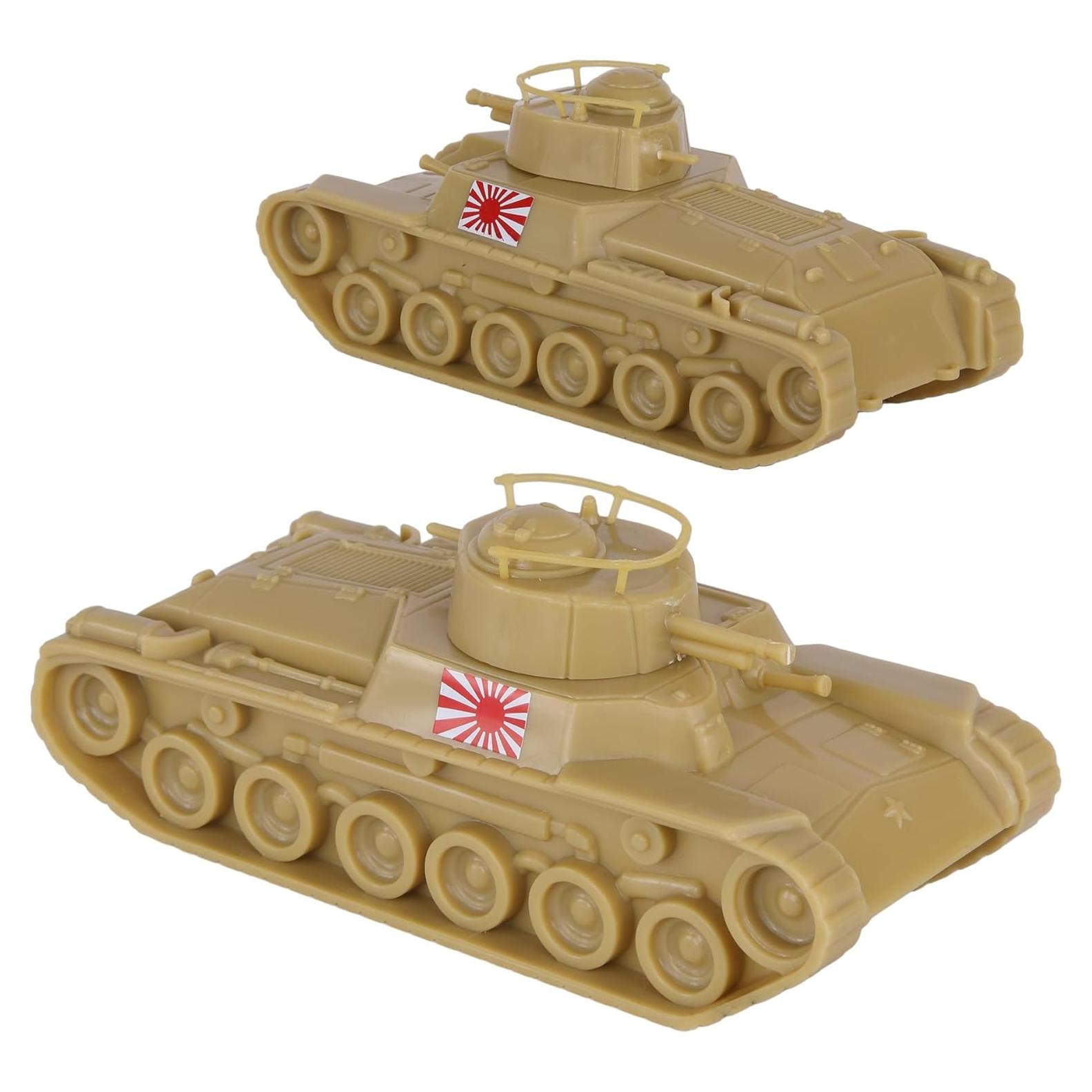 Tanques Chi-Ha Japoneses BMC 1:38 2pc Color Tan