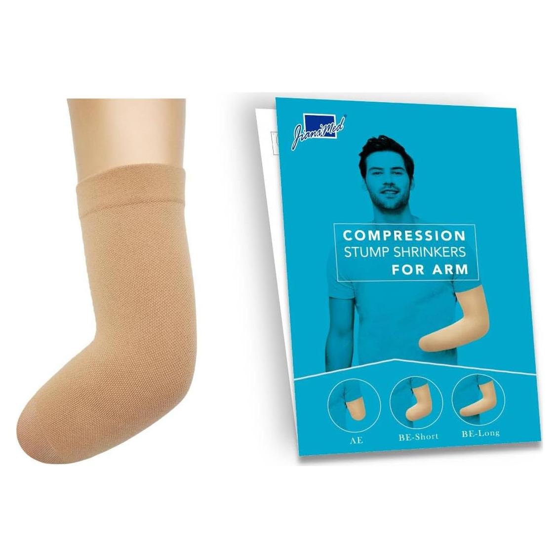 Reductor de muñón protésico JianiMed M 20-30 mmHg Beige