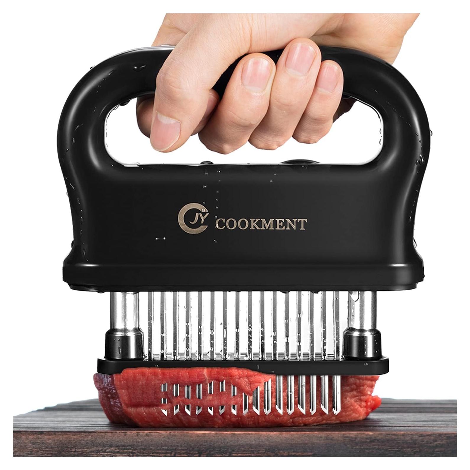 Aplanador de Carne JY COOKMENT 48 Cuchillas Acero Inoxidable