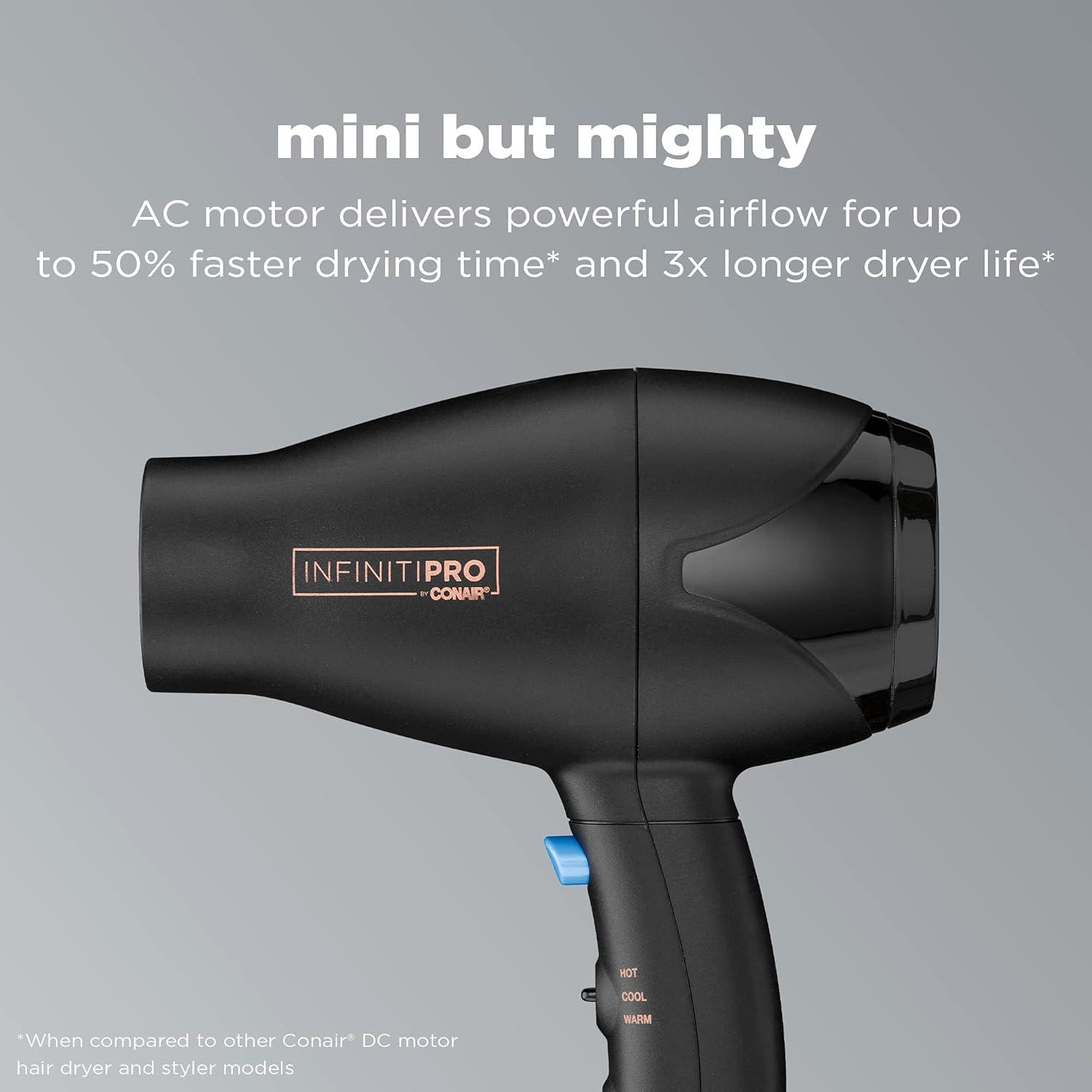 Secador de Pelo Conair INFINITIPRO Mini Profesional 0.54kg