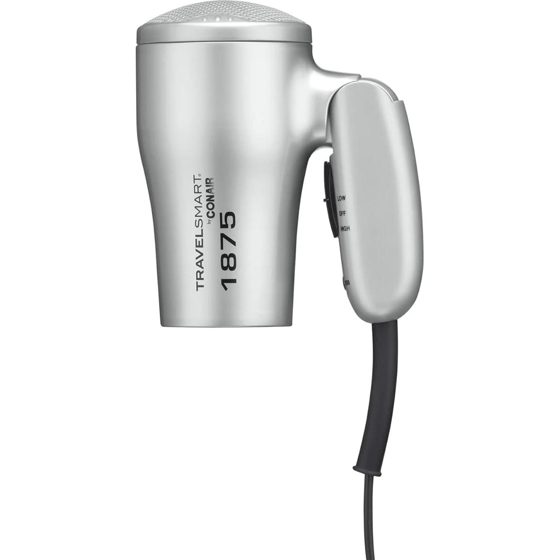 Secador de pelo de viaje Conair 1875W compacto plegable