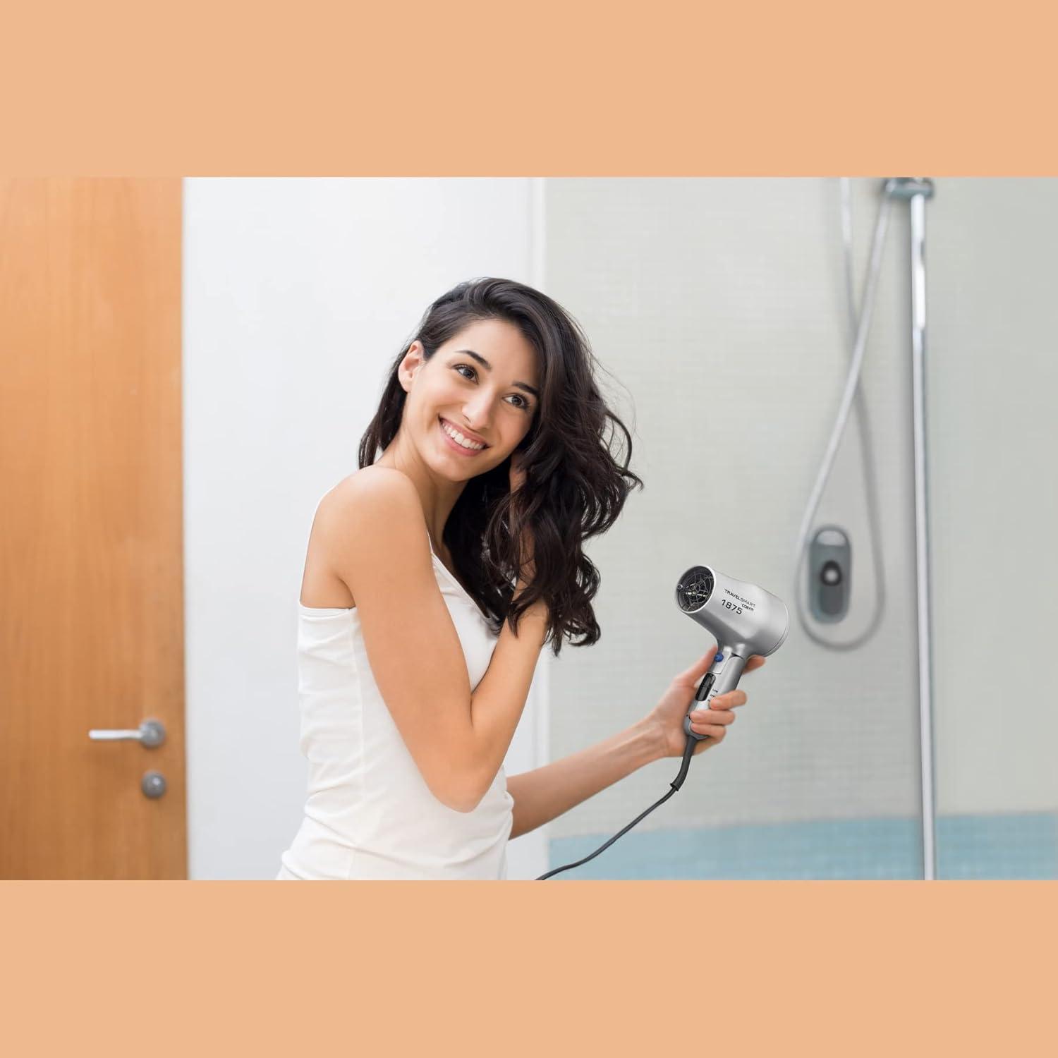 Secador de pelo de viaje Conair 1875W compacto plegable