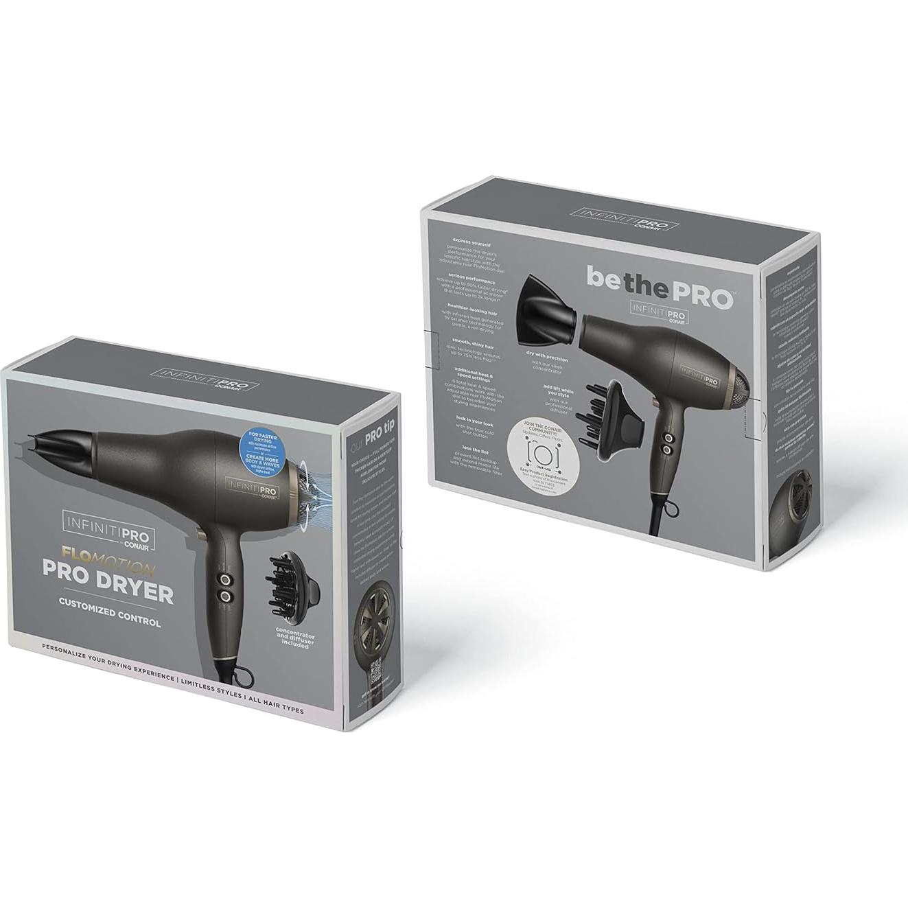 Secador de Pelo Conair FloMotion Pro 680 - Personalizable