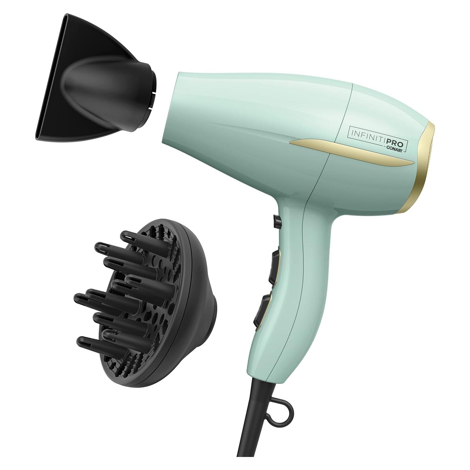 Secador de Pelo Conair InfinitiPRO 495 con Difusor y Protección Térmica