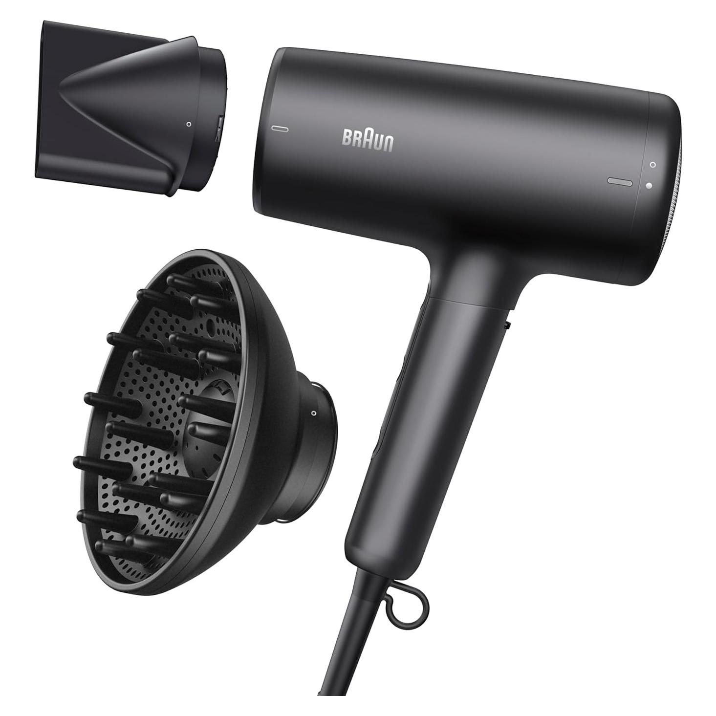 Secador de Pelo Braun 1875W con Difusor y Tecnología Super-Iónica