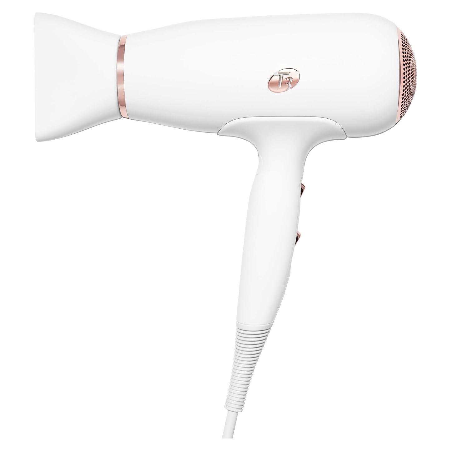 T3 Featherweight 3i Professional Ionic Hair Dryer Lightweight Design Frizz Smoothing Multiple Speed and Heat Settings Cool Shot, 1