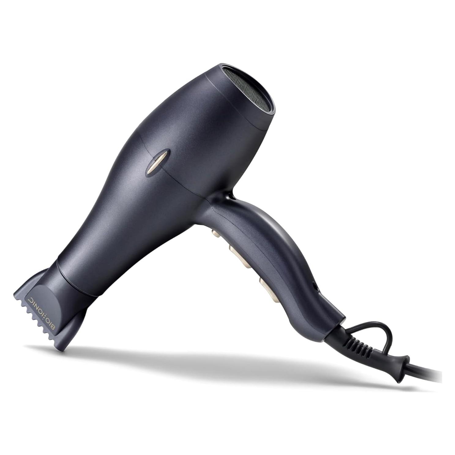 Secador de Pelo Bio Ionic GoldPro 1875W Azul, Ligero y Ergonómico