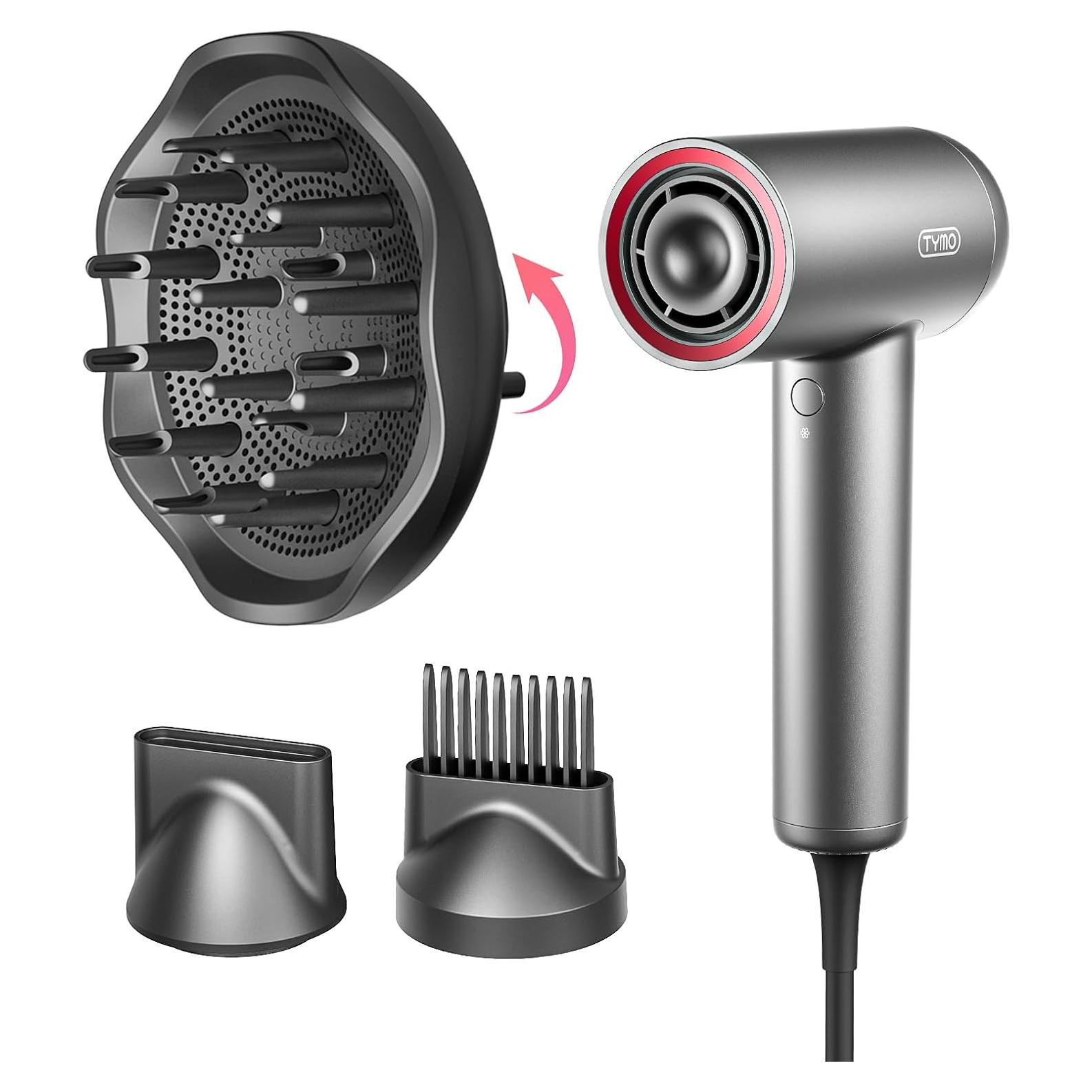 Secador de Pelo TYMO AIRHYPE Lite 1500W con Difusor y Peine