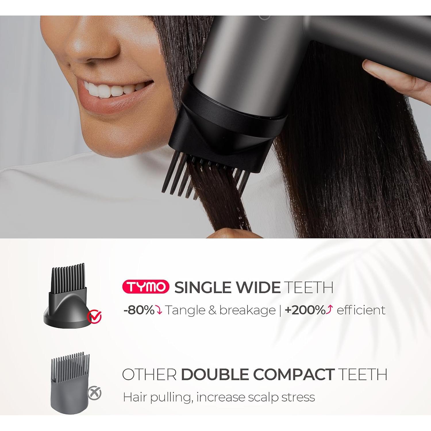 Secador de Pelo TYMO AIRHYPE Lite 1500W con Difusor y Peine