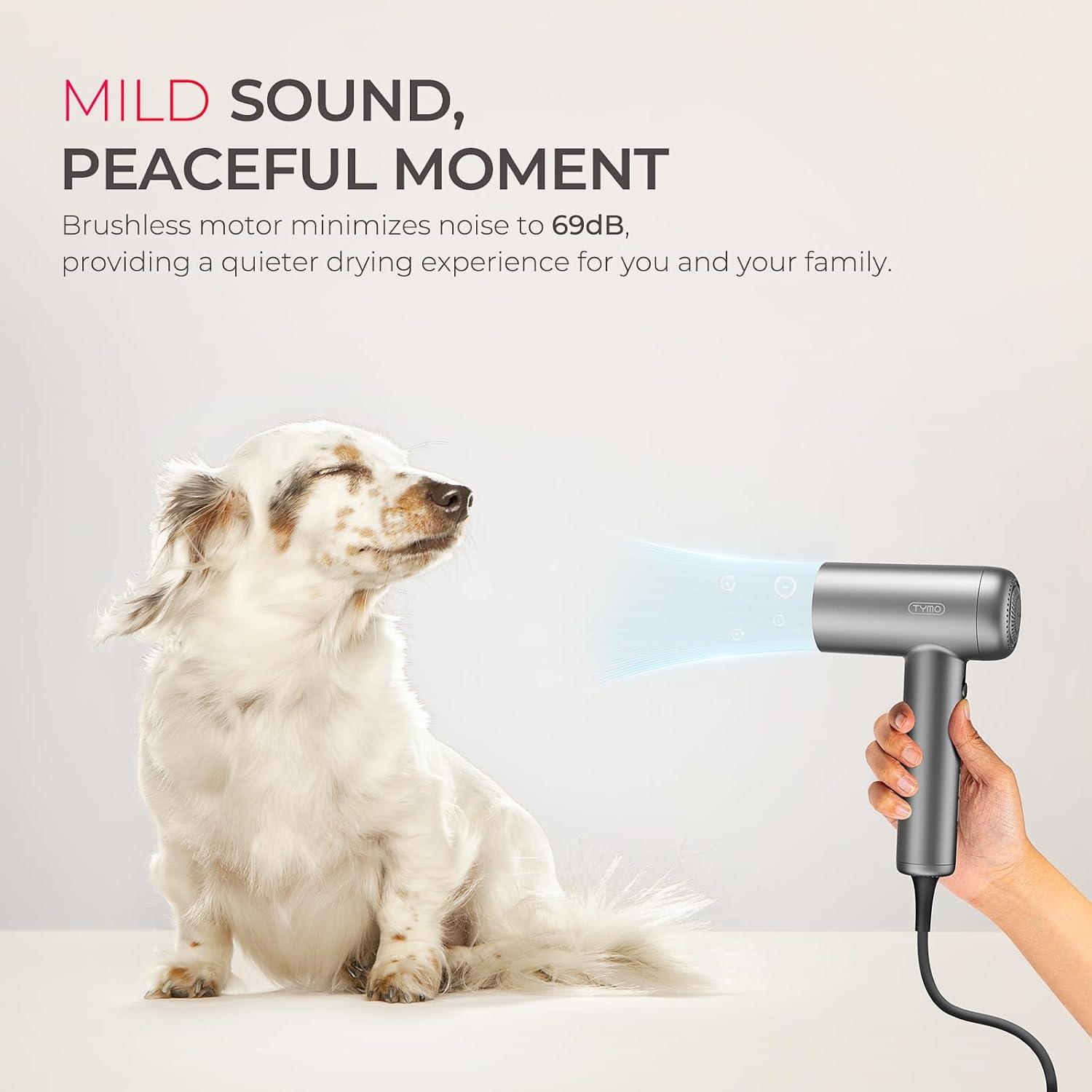 Secador de Pelo TYMO AIRHYPE Lite 1500W con Difusor y Peine