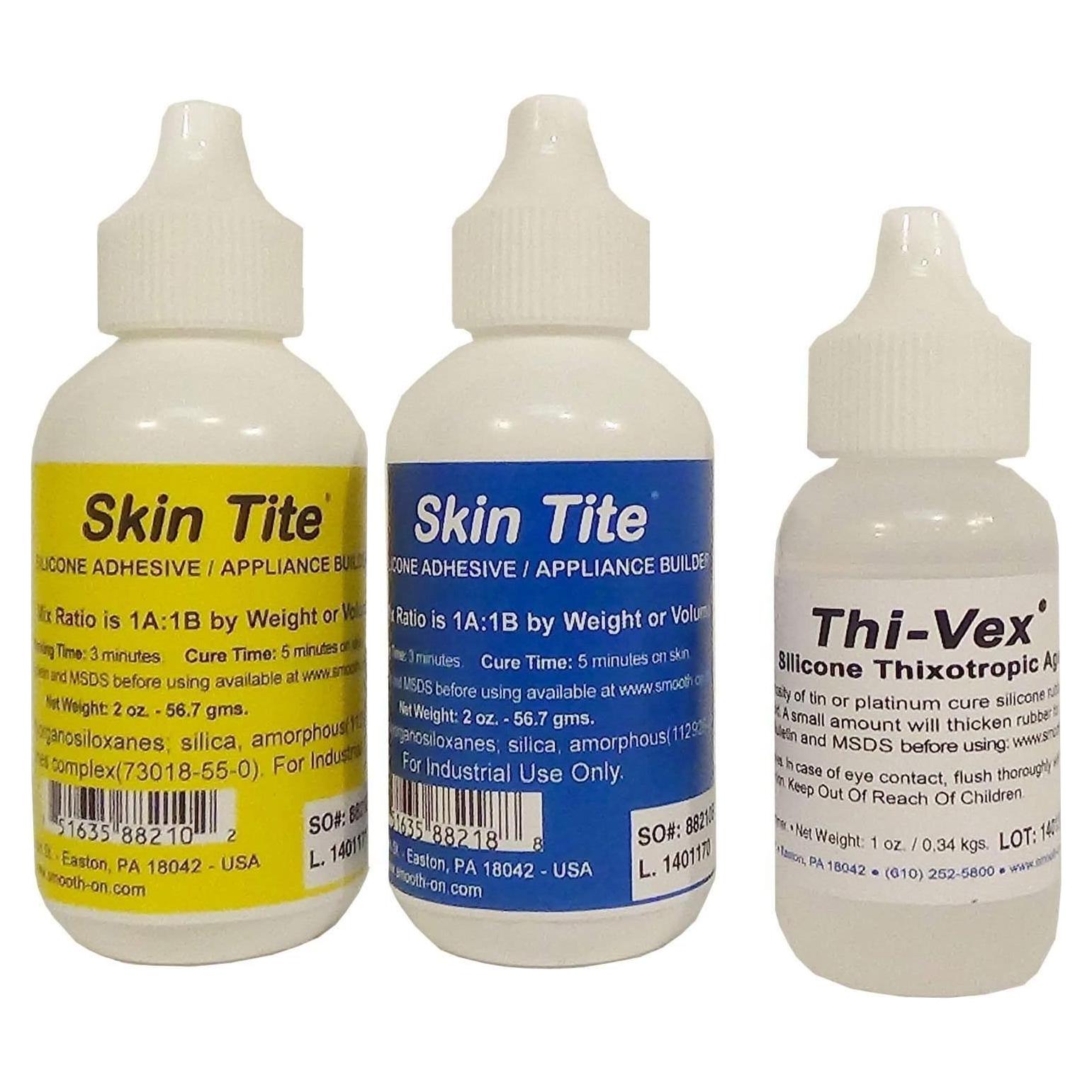Kit Smooth-On Skin Tite 113 g y Thivex 28 g - Silicona Efectos