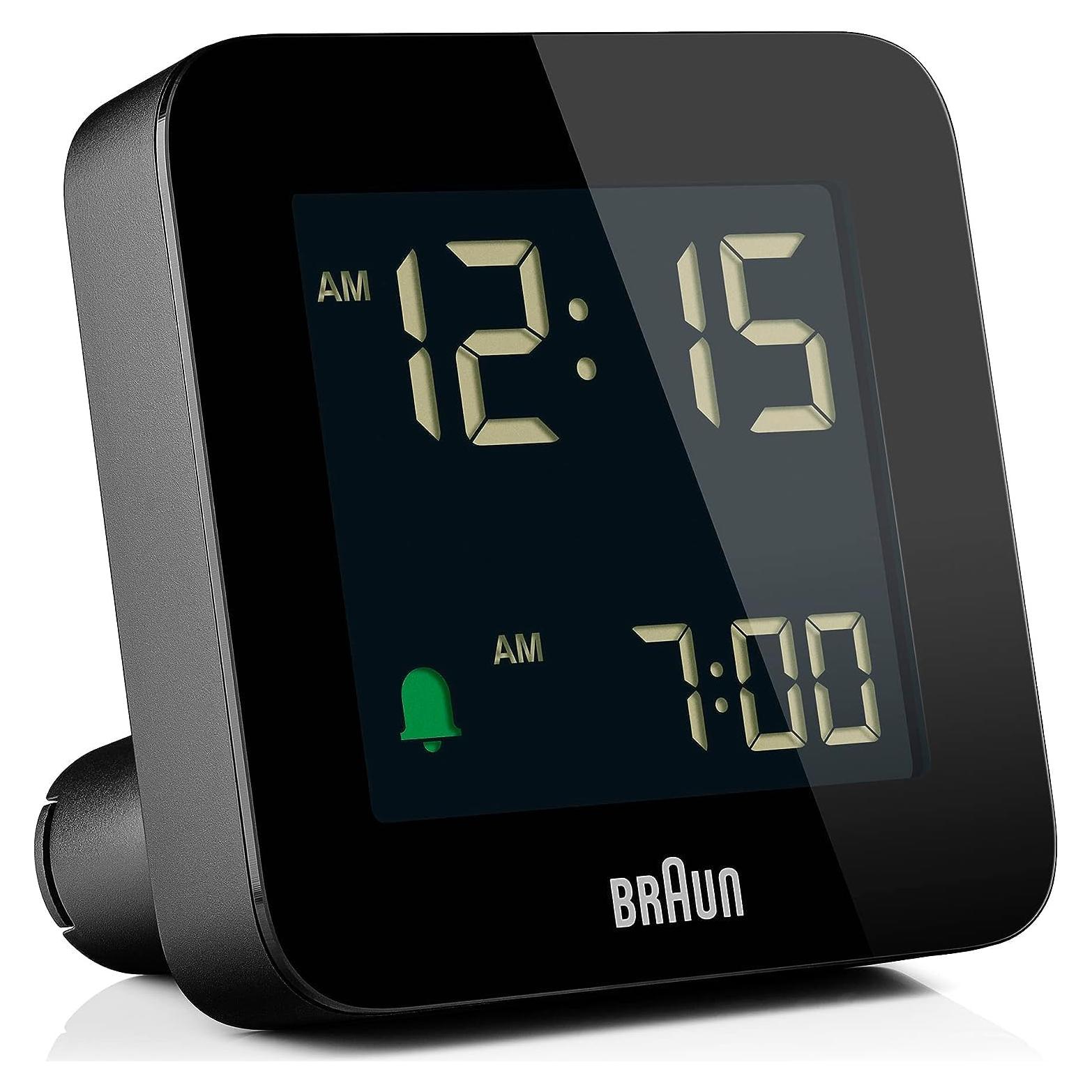 Reloj Despertador Digital Braun BC09B Negro con Alarma