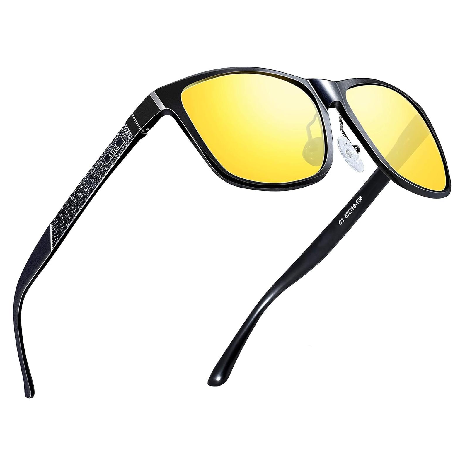 Gafas de sol polarizadas ATTCL para conducción nocturna HD