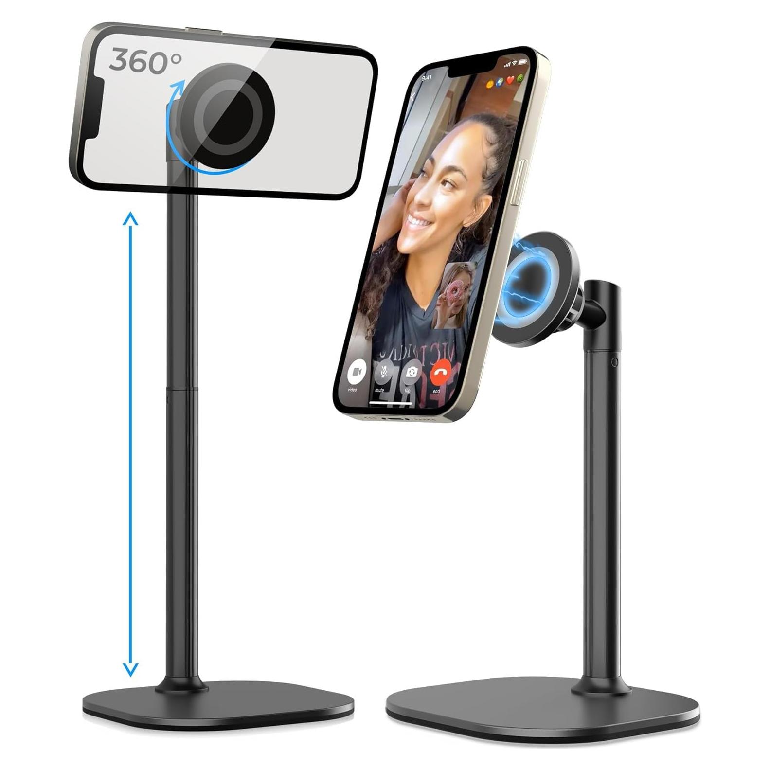 Soporte Magnético Ajustable Cooper para iPhone MagSafe Negro