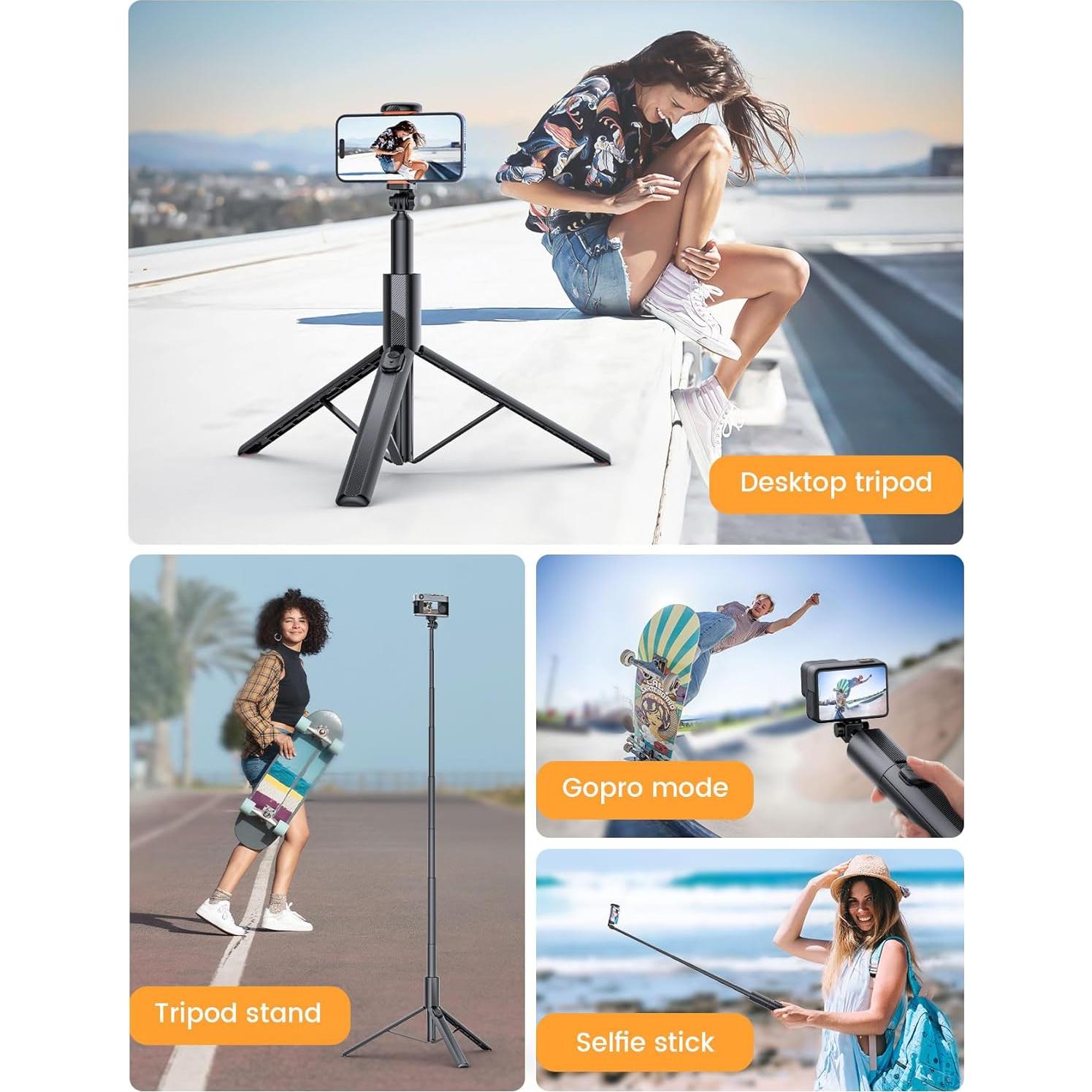 Trípode para Teléfono NT79 180 cm con Control Remoto