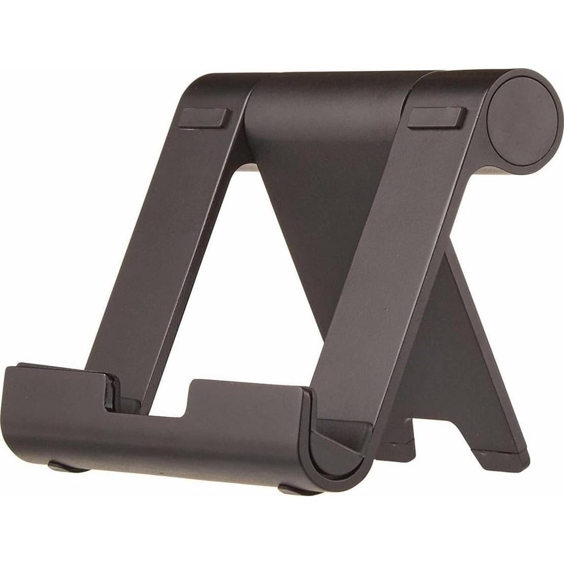 Soporte portátil multiángulo Amazon Basics para tabletas 10,16-25,4 cm - Negro