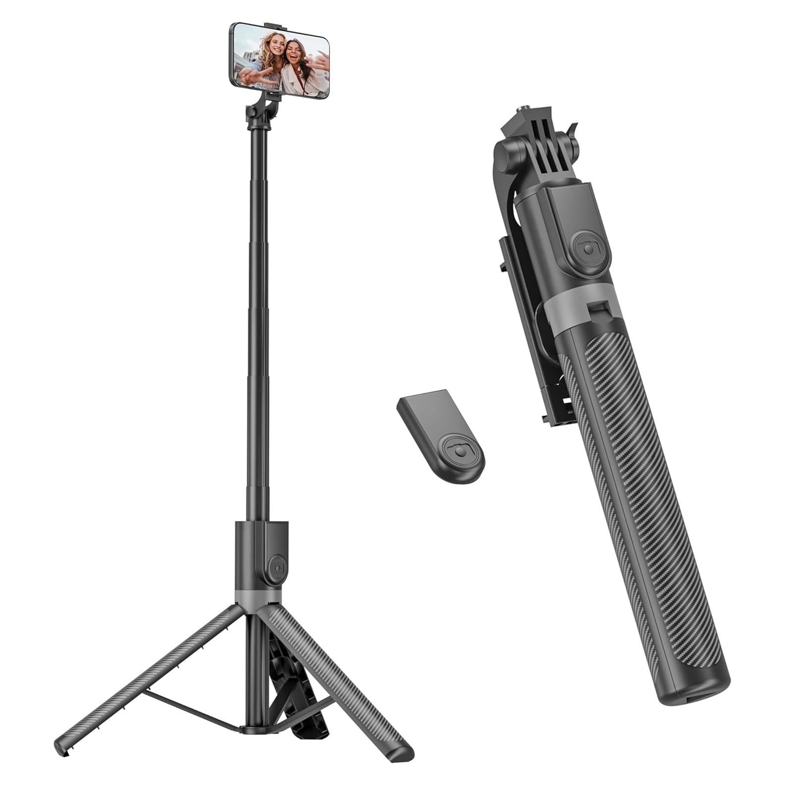 Trípode para Teléfono RISEOFLE 180cm con Control Remoto