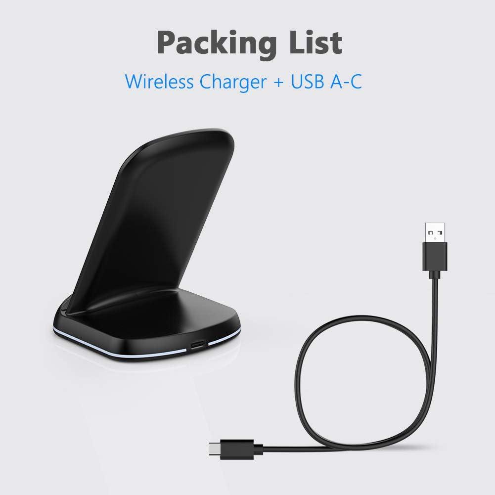 Cargador Inalámbrico Yootech 10W Soporte Carga Rápida USB-C