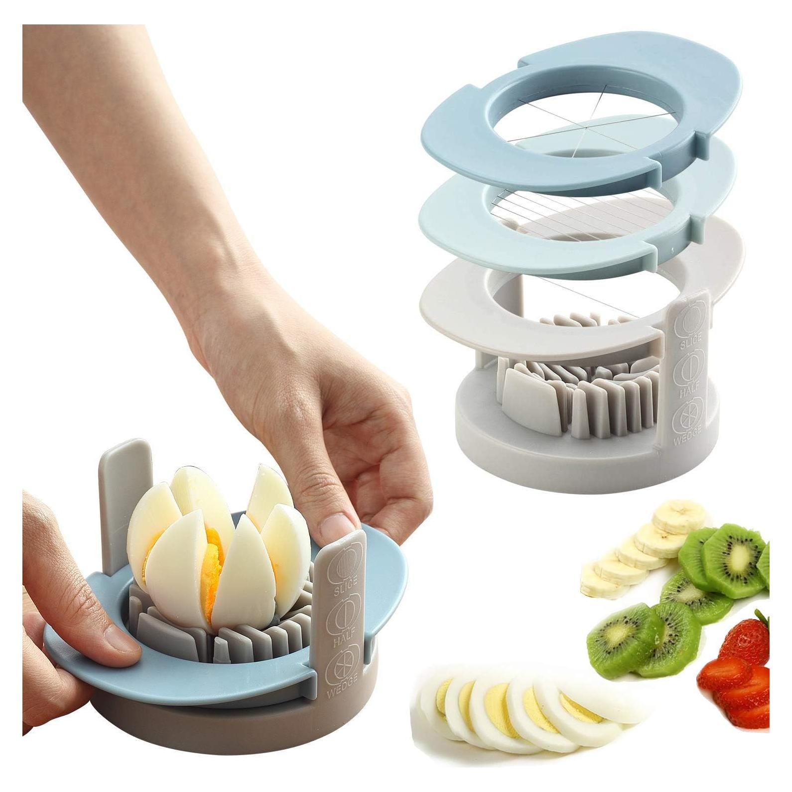 Cortador Manual de Fresas y Huevos Ruibo Multicolor