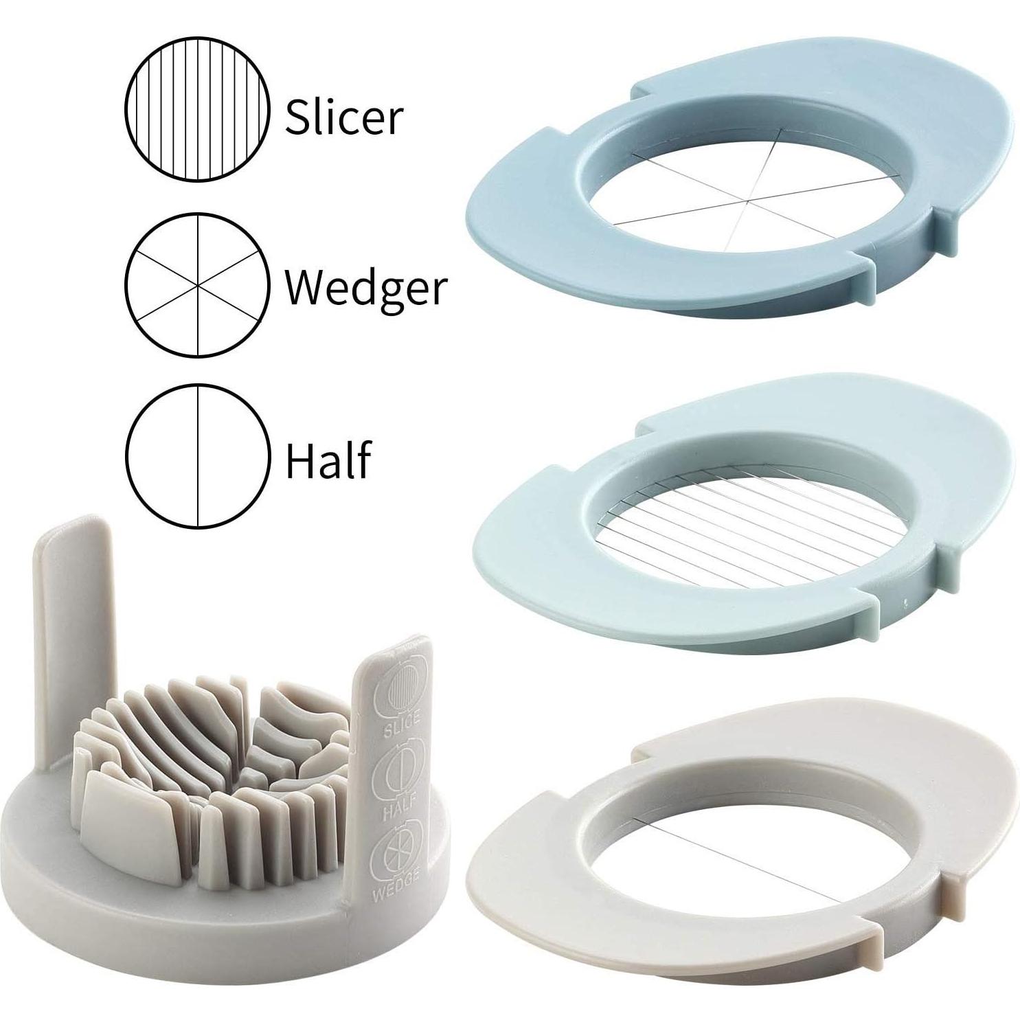 Cortador Manual de Fresas y Huevos Ruibo Multicolor