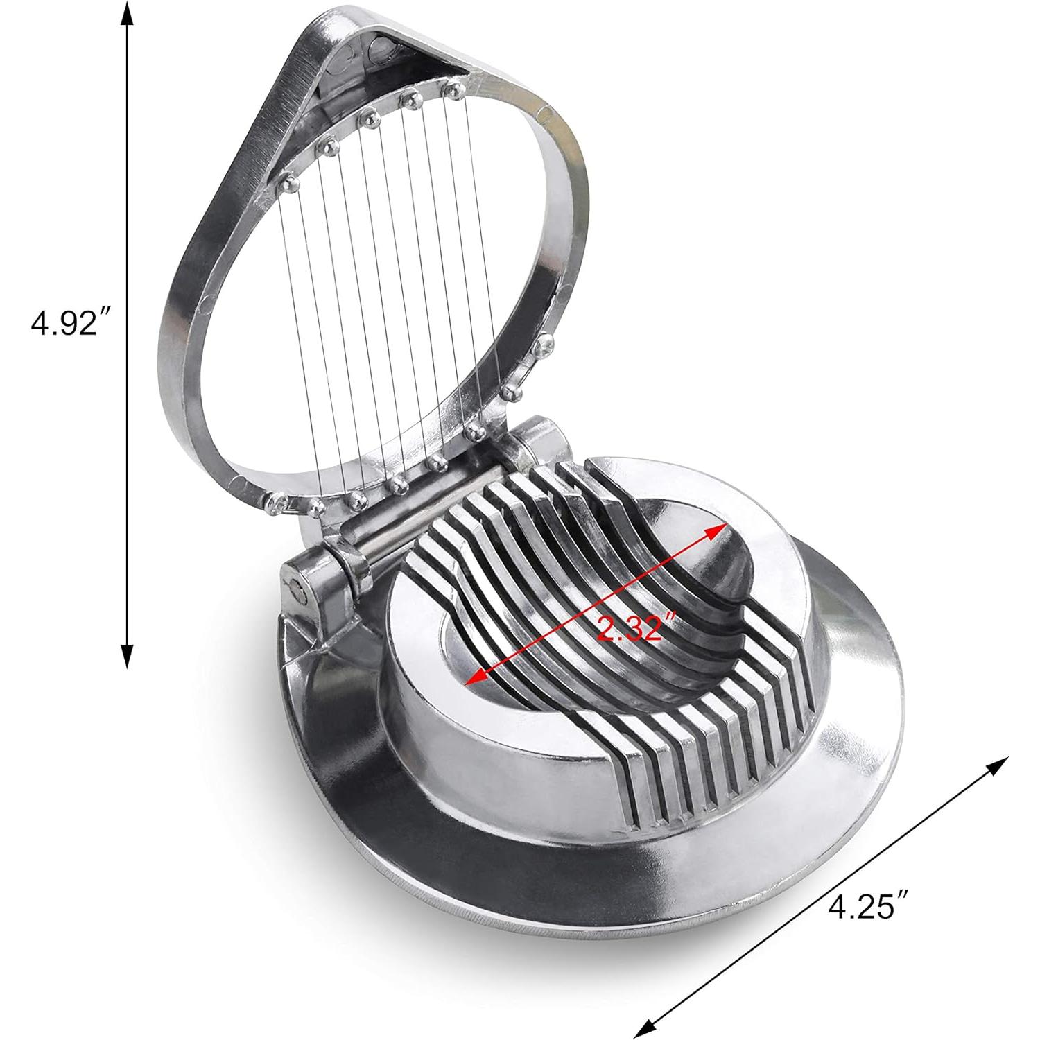 Cortador de Huevos New Star Foodservice 36459 Aluminio 11 Rebanadas