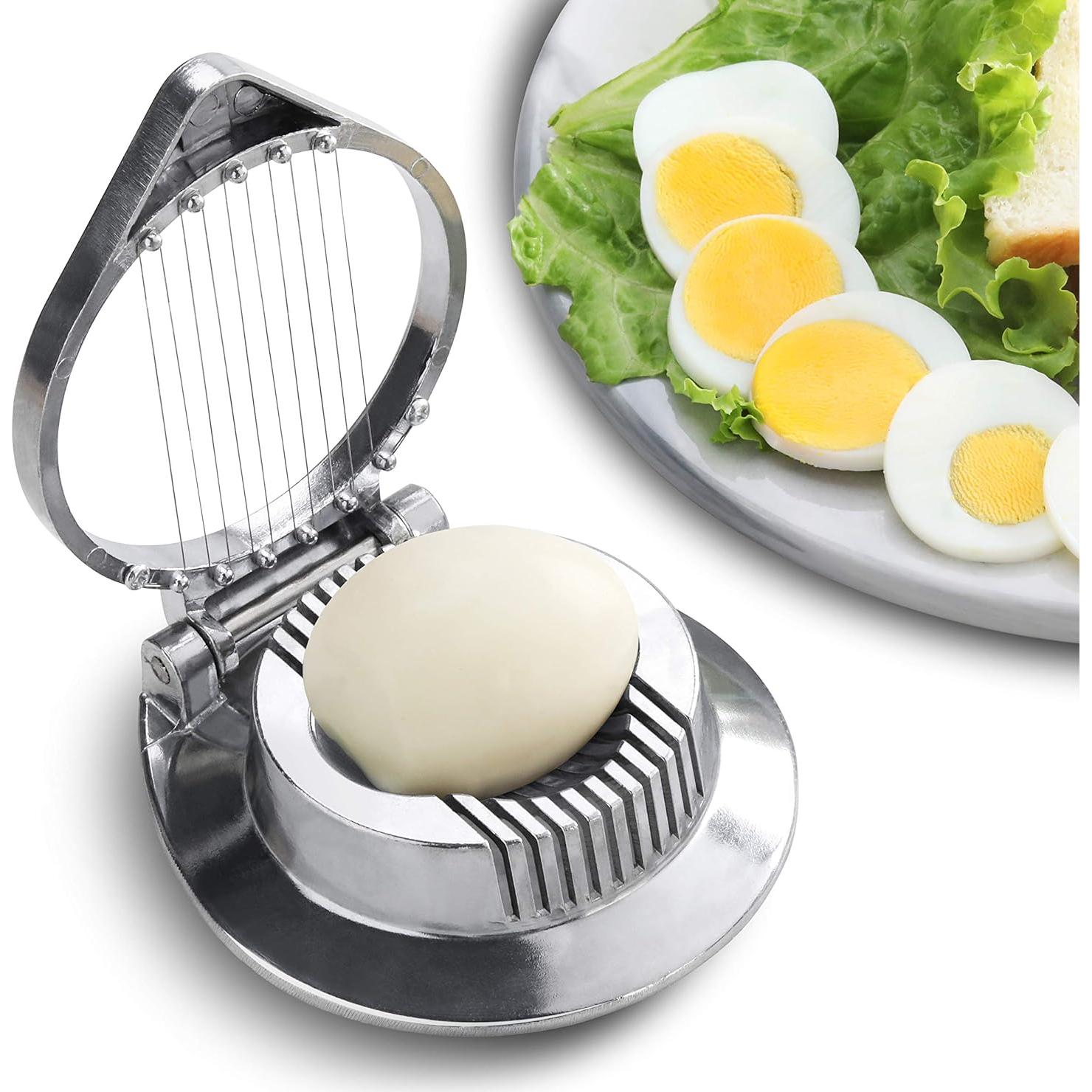 Cortador de Huevos New Star Foodservice 36459 Aluminio 11 Rebanadas