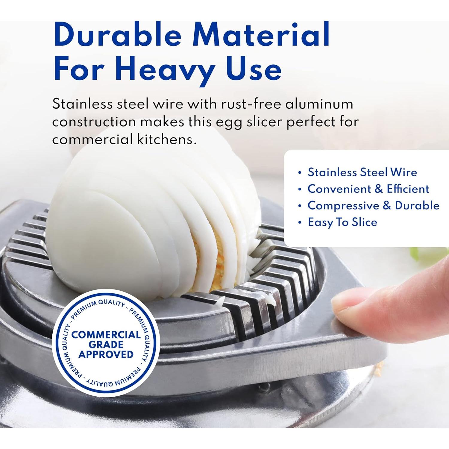 Cortador de Huevos New Star Foodservice 36459 Aluminio 11 Rebanadas