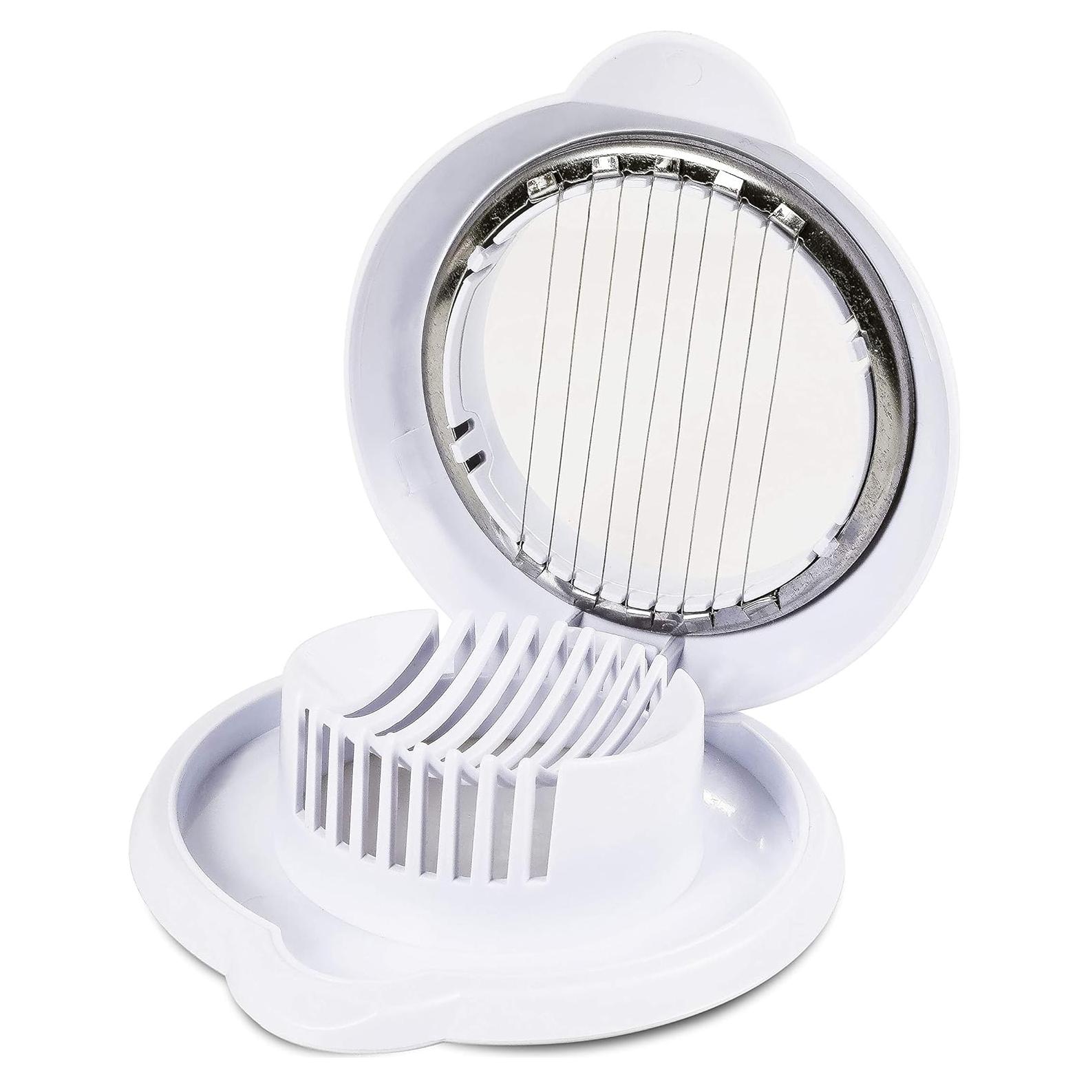 Cortador de Huevos Commercial Chef Blanco Multifuncional