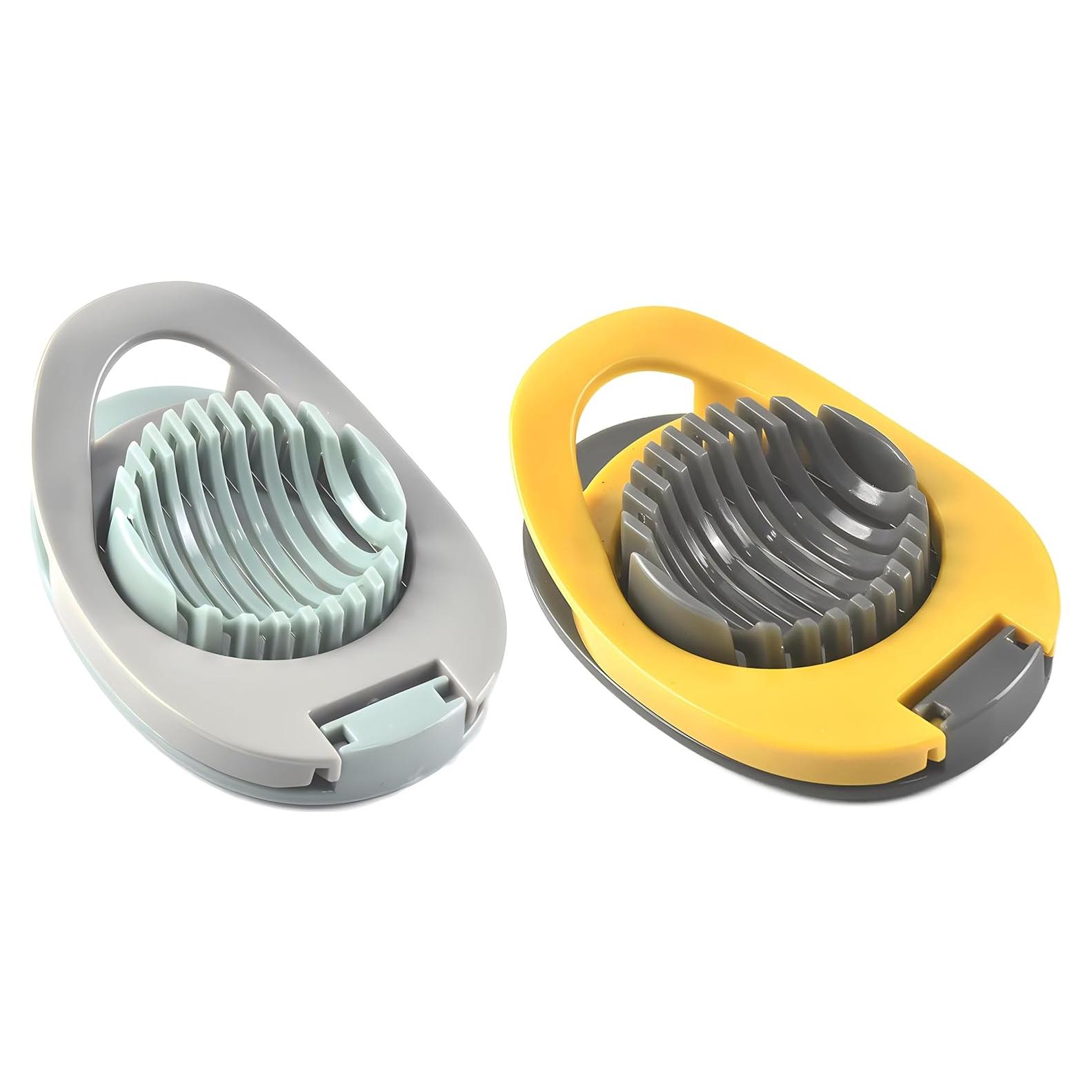 Cortador de huevos YOFAN 2 piezas acero inoxidable manual