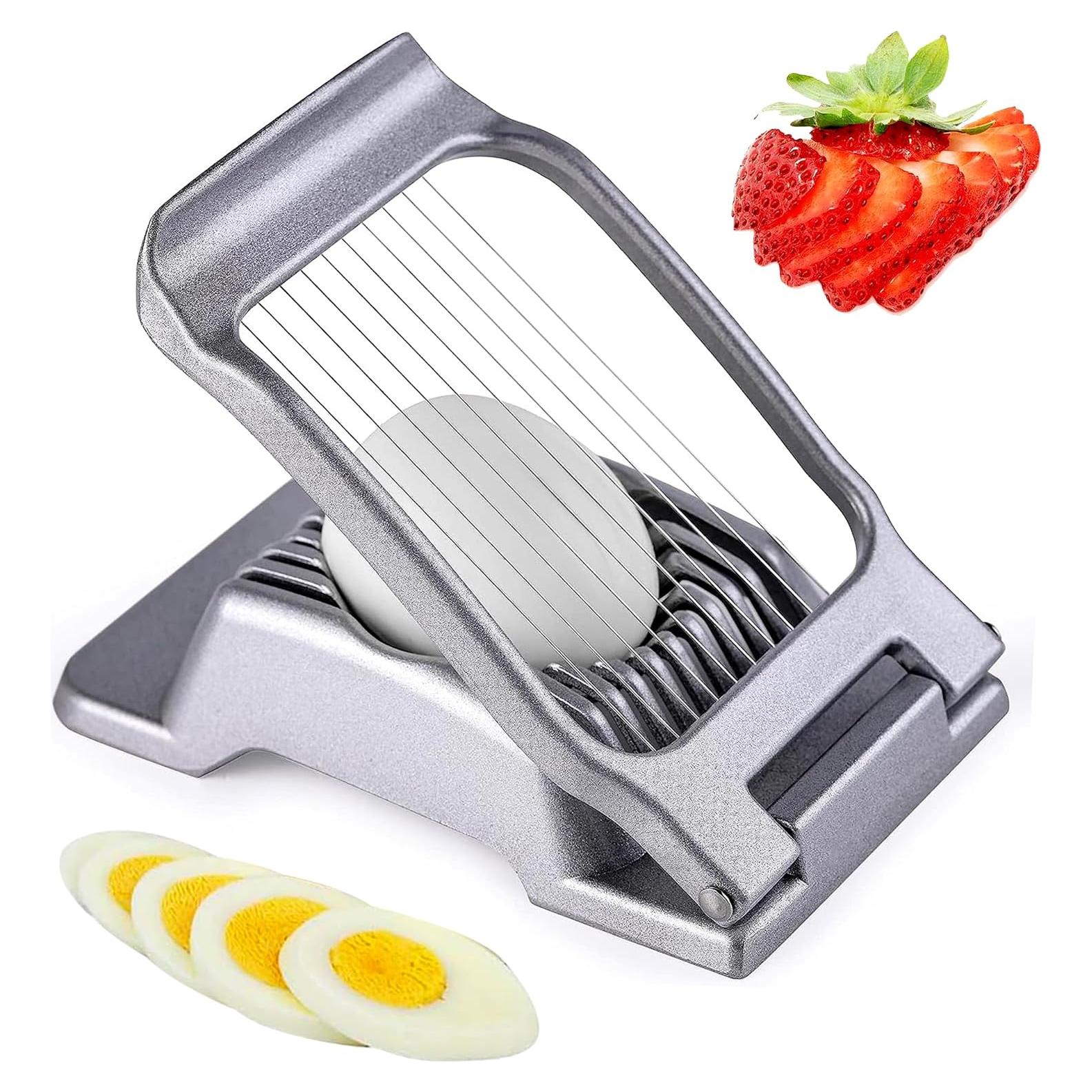 Cortador de Huevos Home Wave, Acero Inoxidable, Apto Lavavajillas