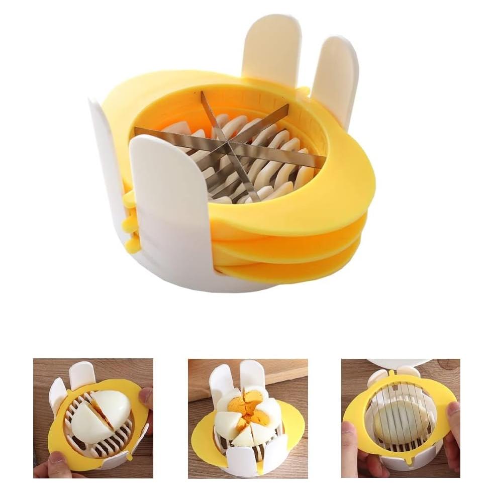 Cortador de Huevos 3 en 1 Jawbush Acero Inoxidable